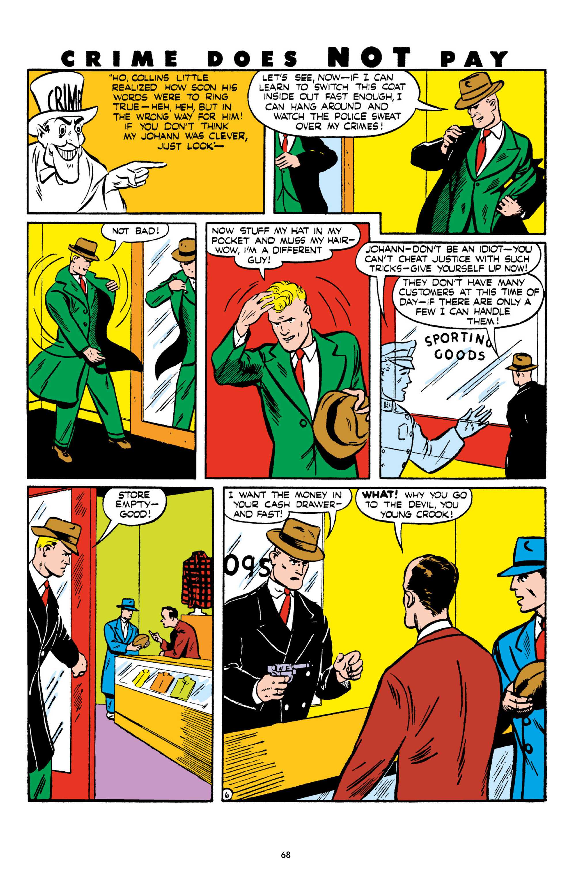Read online Crime Does Not Pay Archives comic -  Issue # TPB 6 (Part 1) - 70
