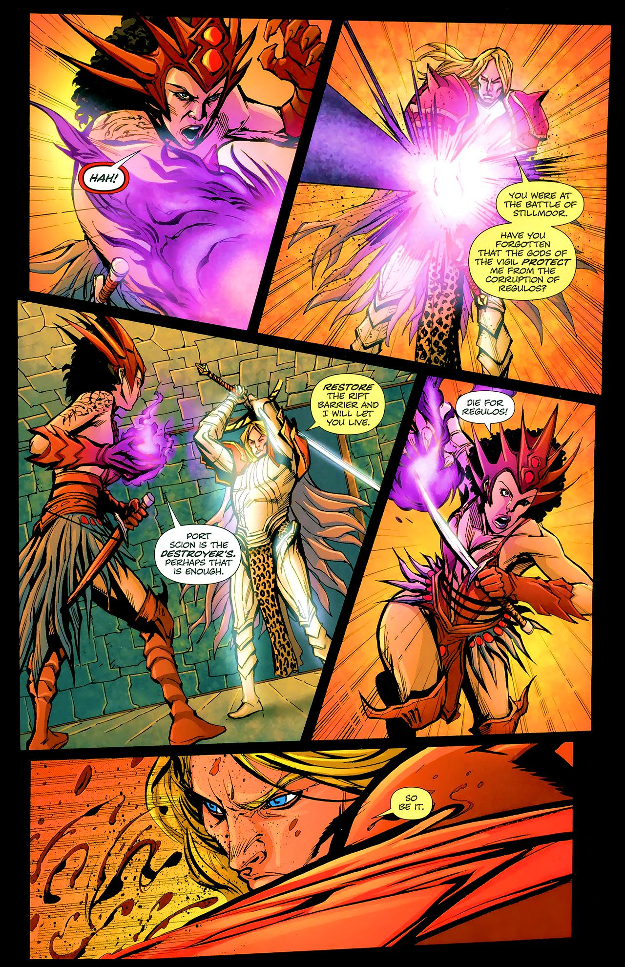 Read online Telara Chronicles comic -  Issue #4 - 9