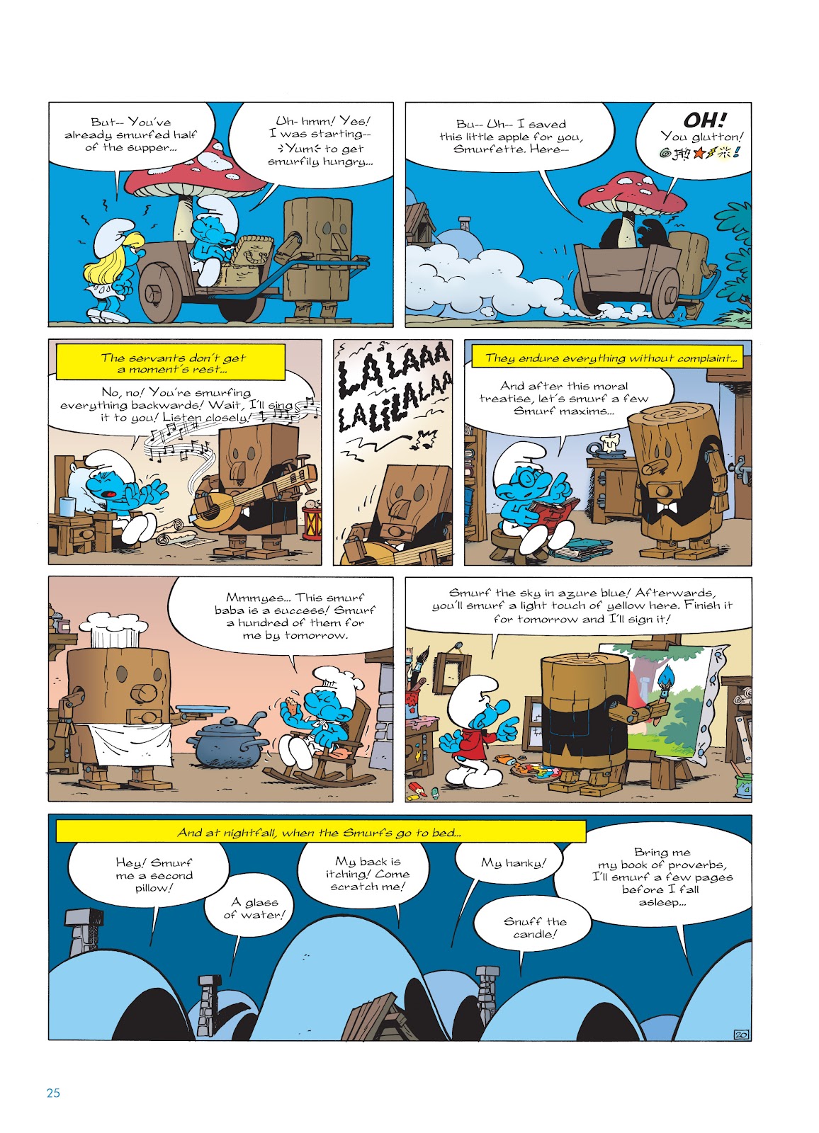 Read online The Smurfs comic -  Issue #23 - 25