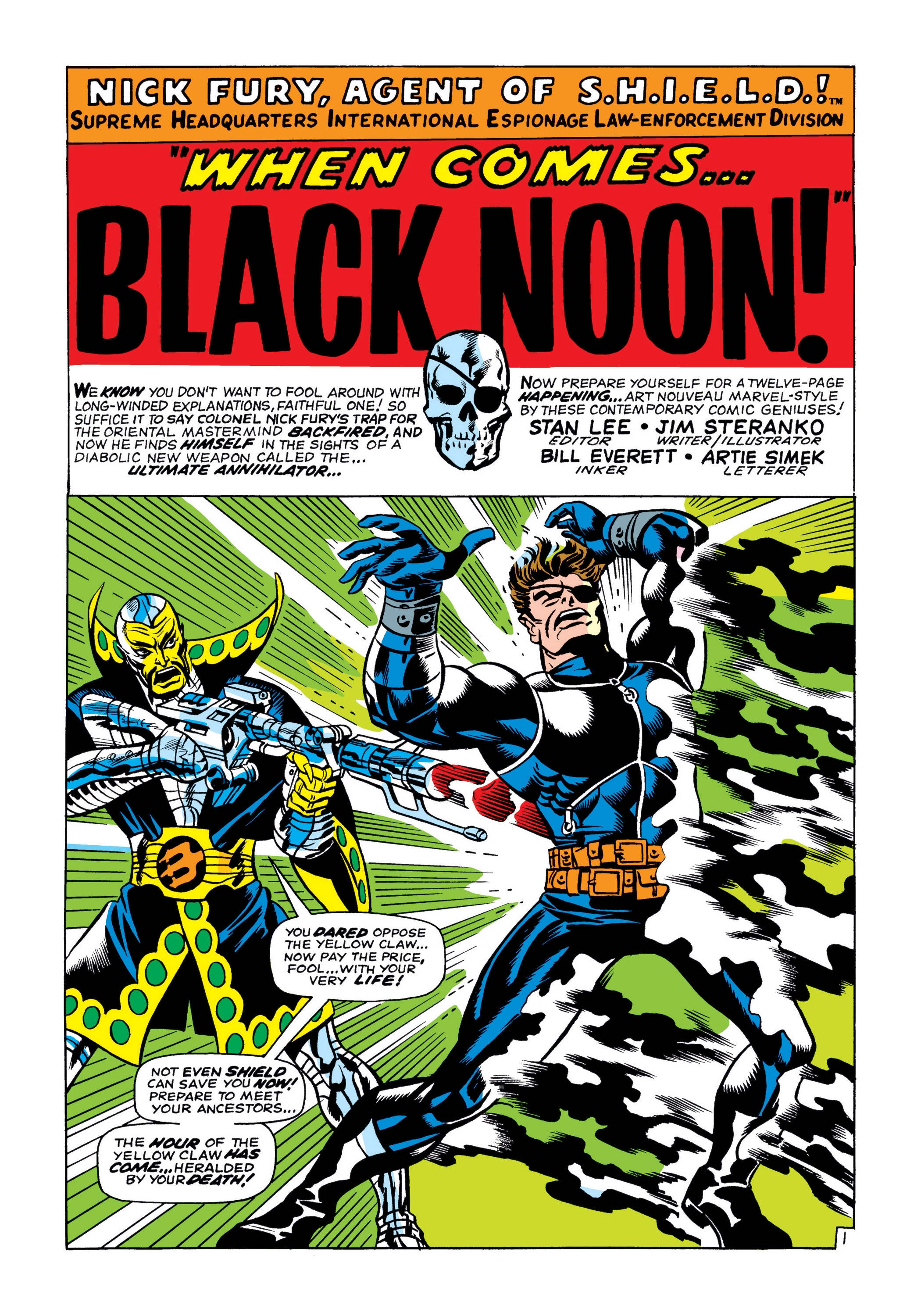 Read online Marvel Masterworks: Nick Fury, Agent of S.H.I.E.L.D. comic -  Issue # TPB 2 (Part 2) - 40