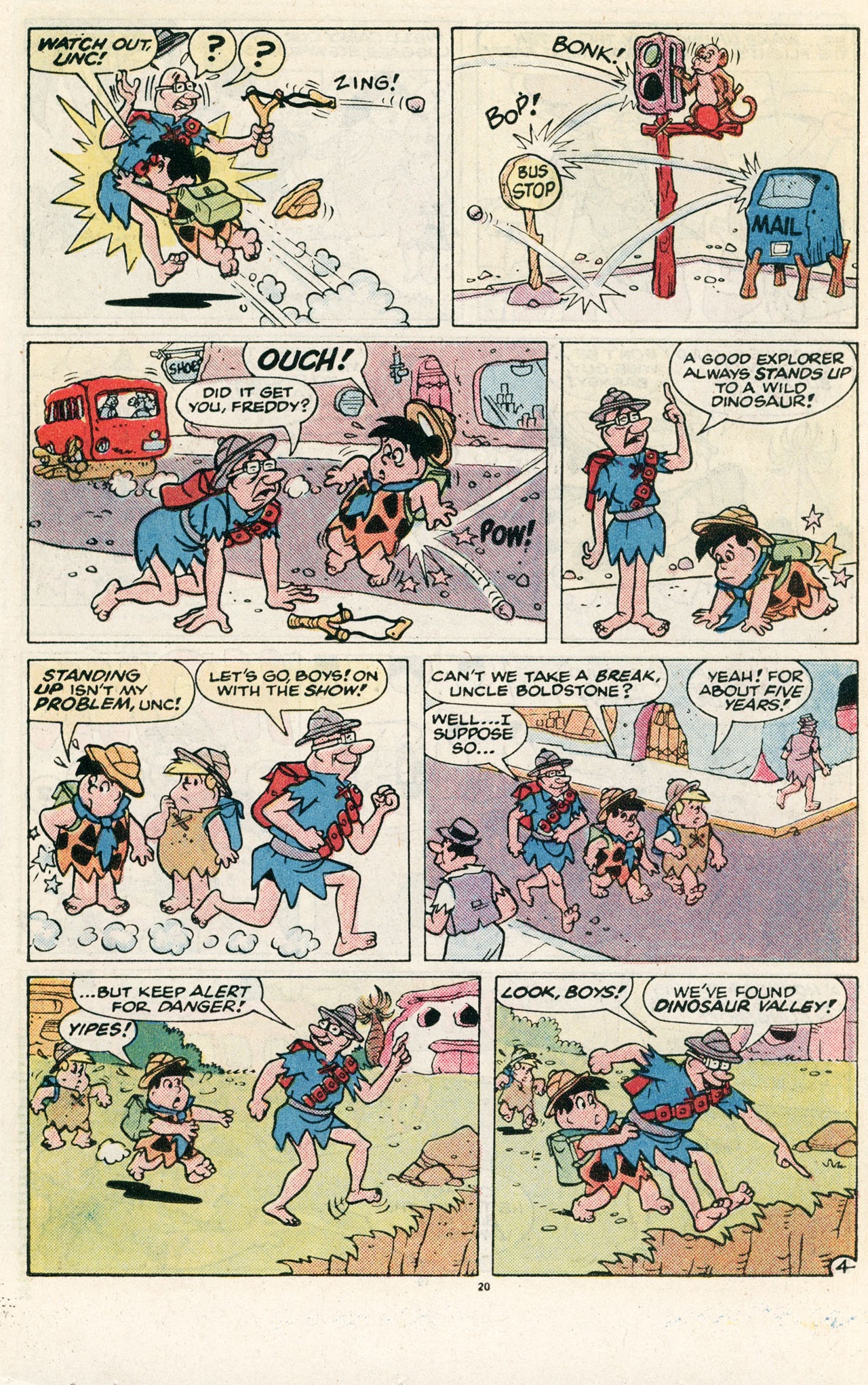 Read online The Flintstone Kids comic -  Issue #9 - 22