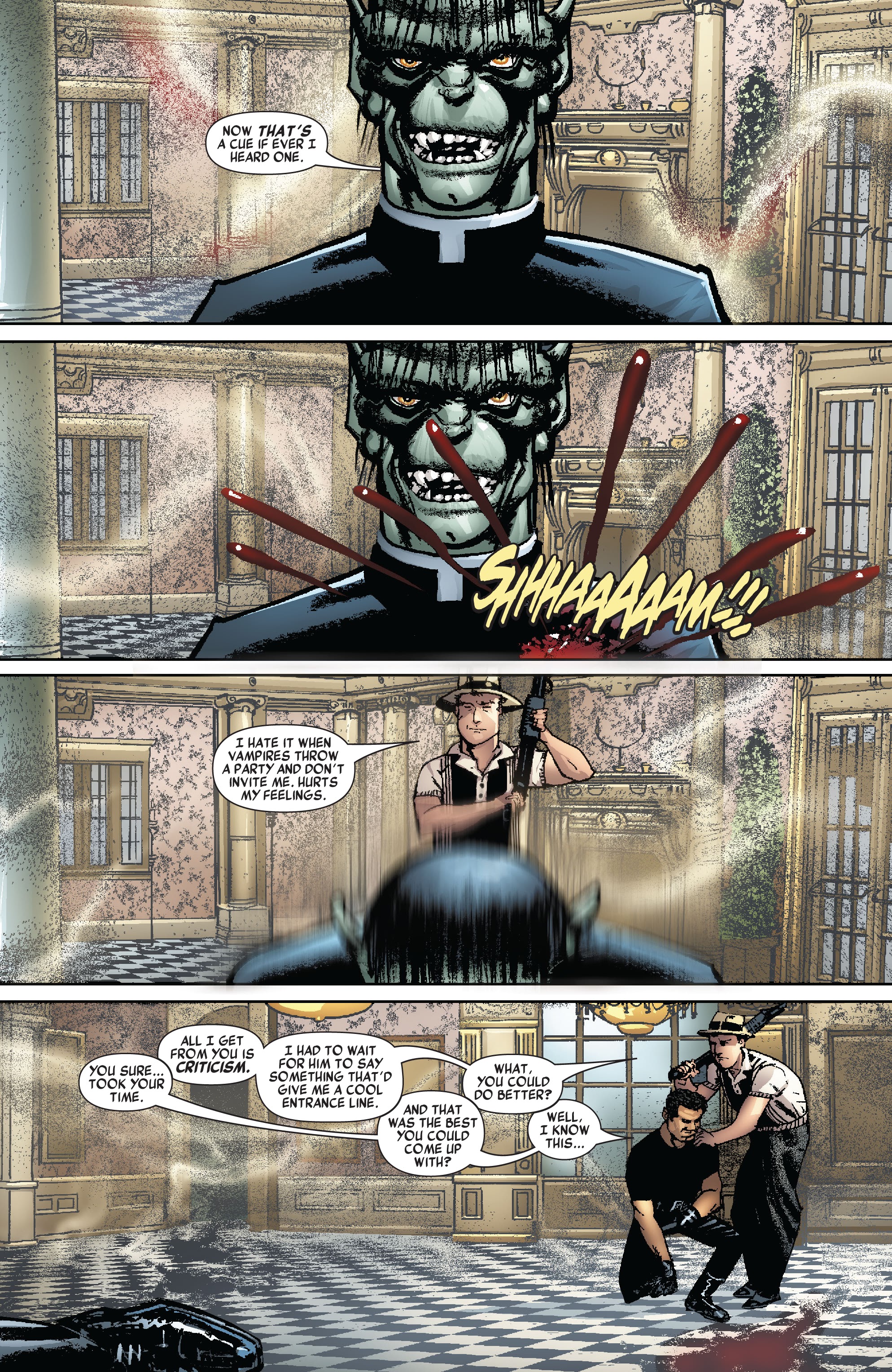 Read online Blade by Marc Guggenheim: The Complete Collection comic -  Issue # TPB (Part 2) - 80