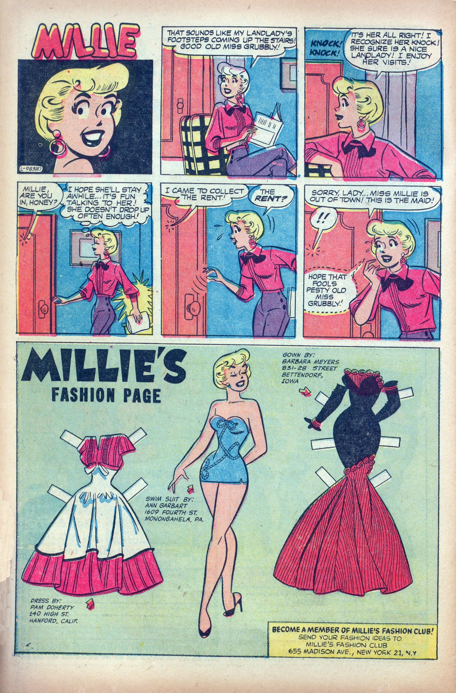 Read online Millie the Model comic -  Issue #79 - 26