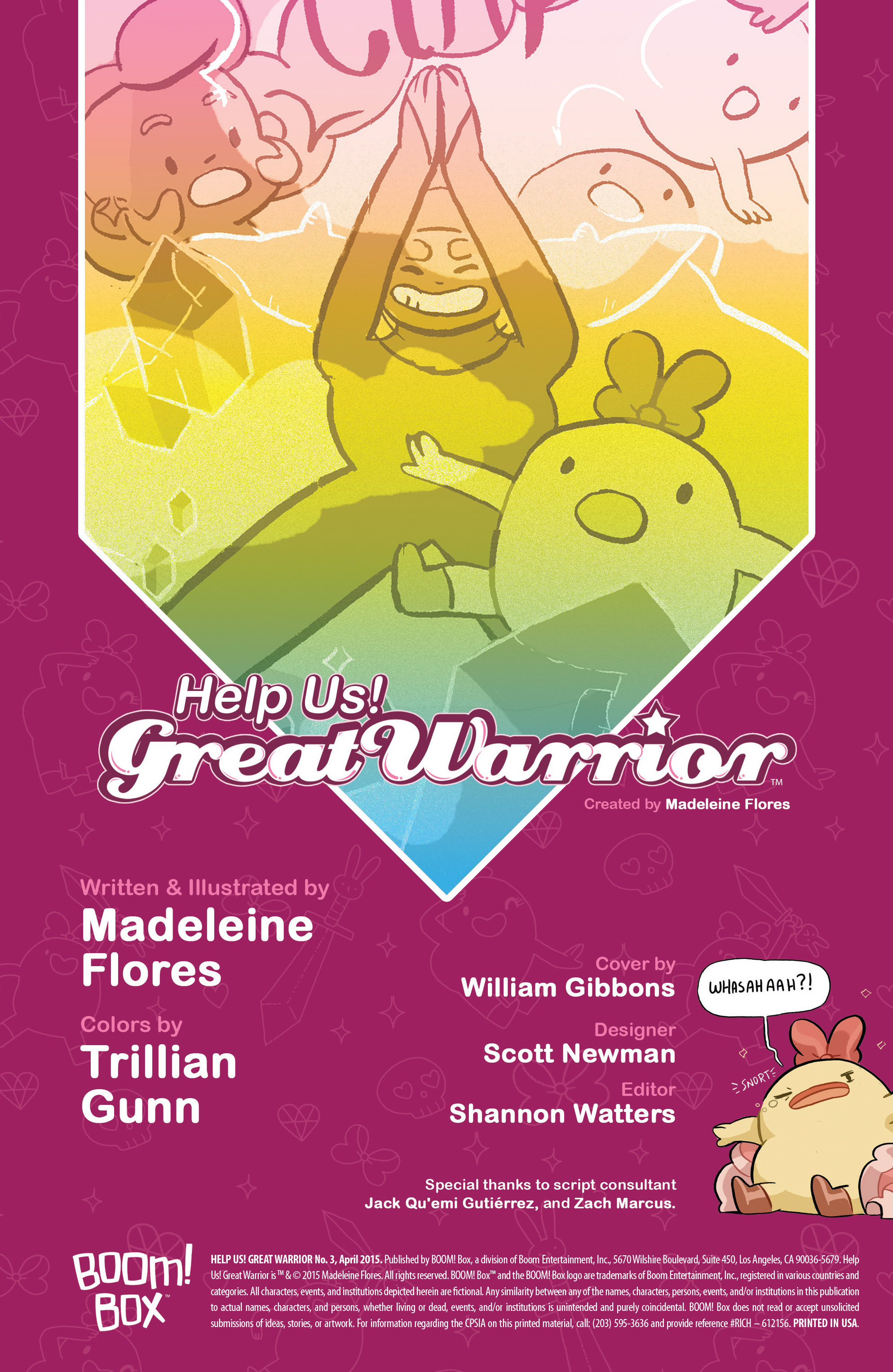 Read online Help Us! Great Warrior comic -  Issue #3 - 2