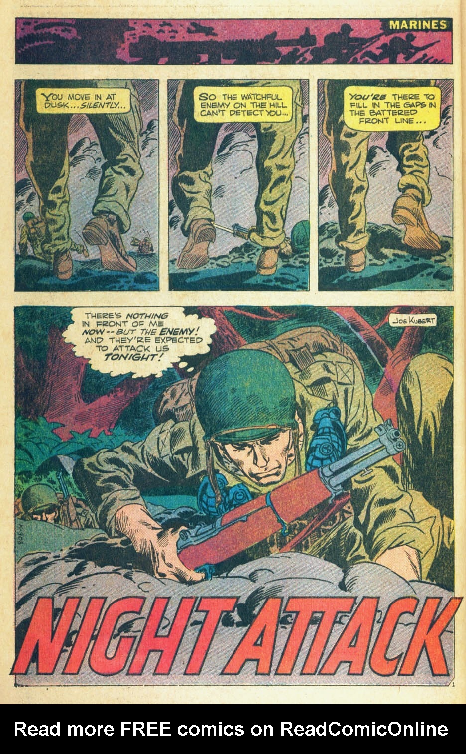 Read online G.I. Combat (1952) comic -  Issue #154 - 28