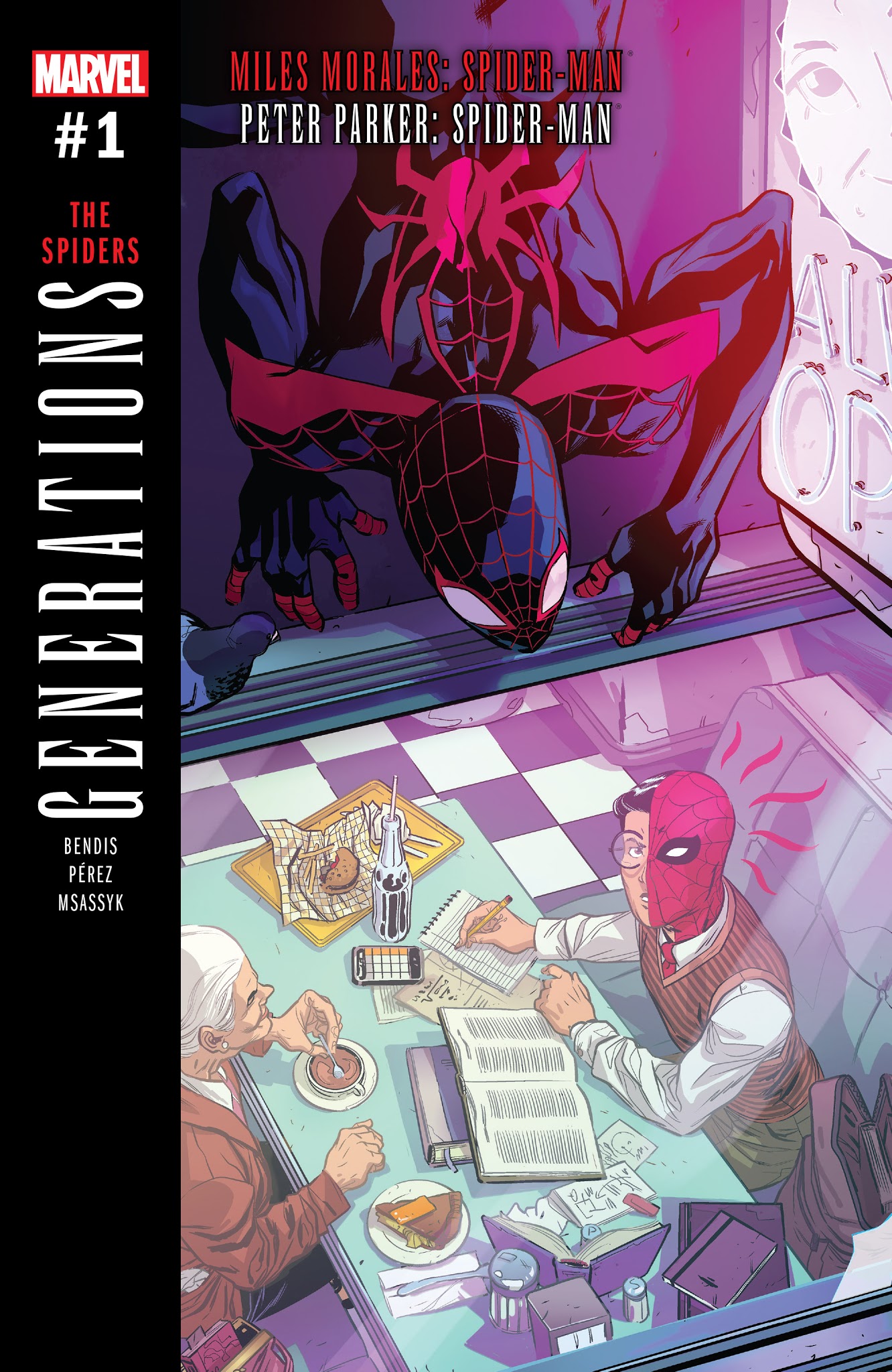 Read online Generations: Miles Morales Spider-Man & Peter Parker Spider-Man comic -  Issue # Full - 1