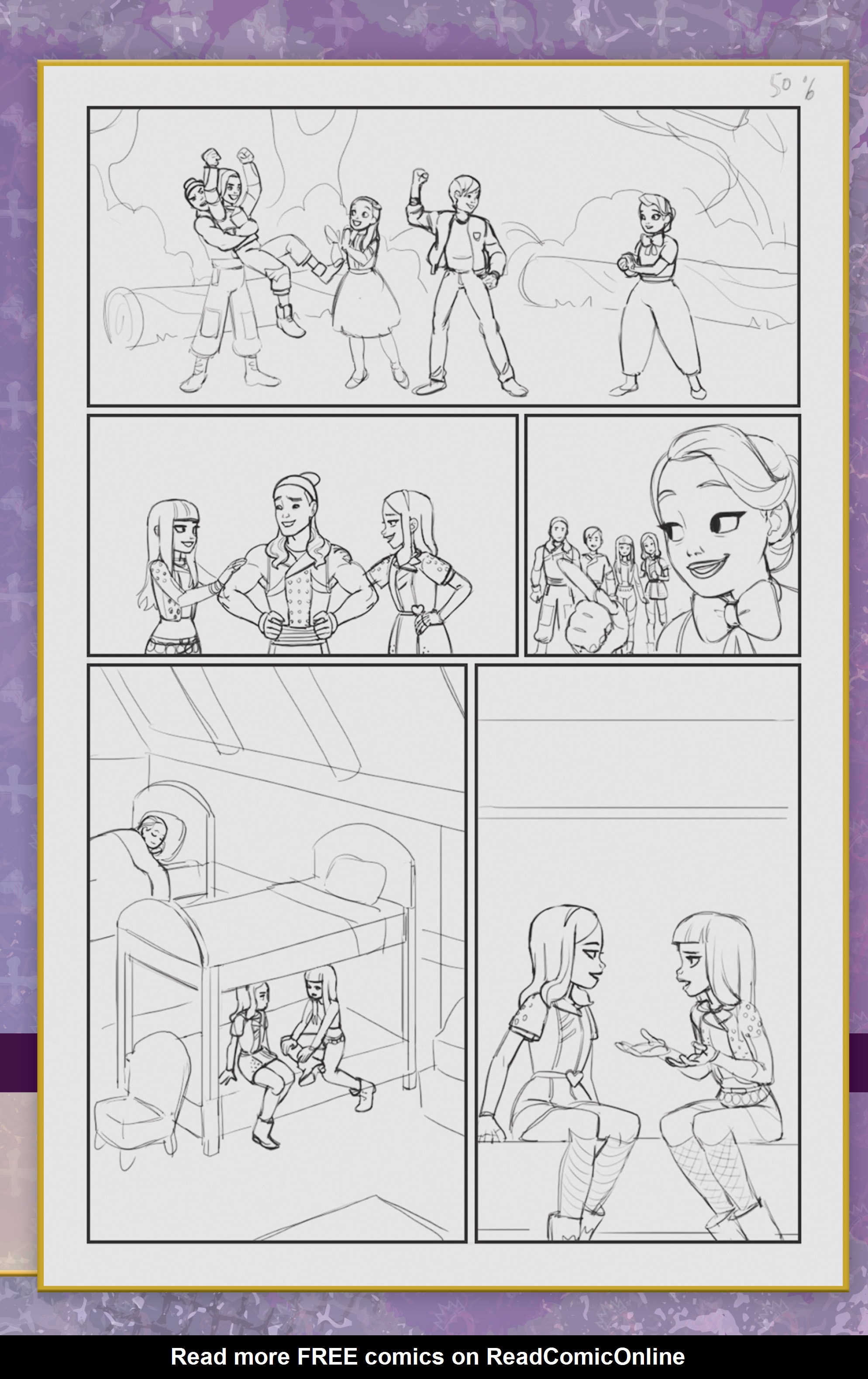 Read online Descendants: Twisted Field Trip comic -  Issue # Full - 55