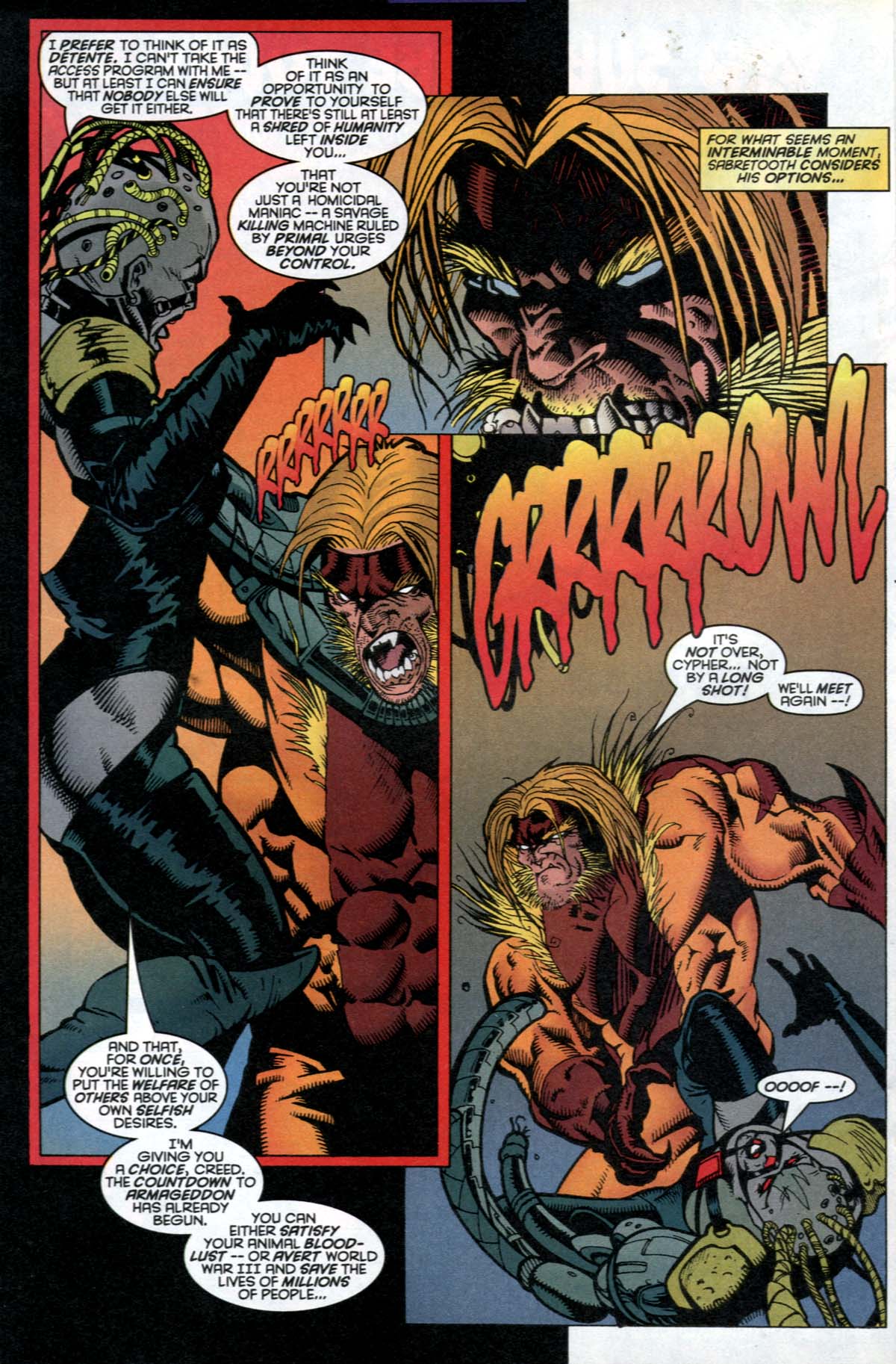 Read online Sabretooth and Mystique comic -  Issue #4 - 15