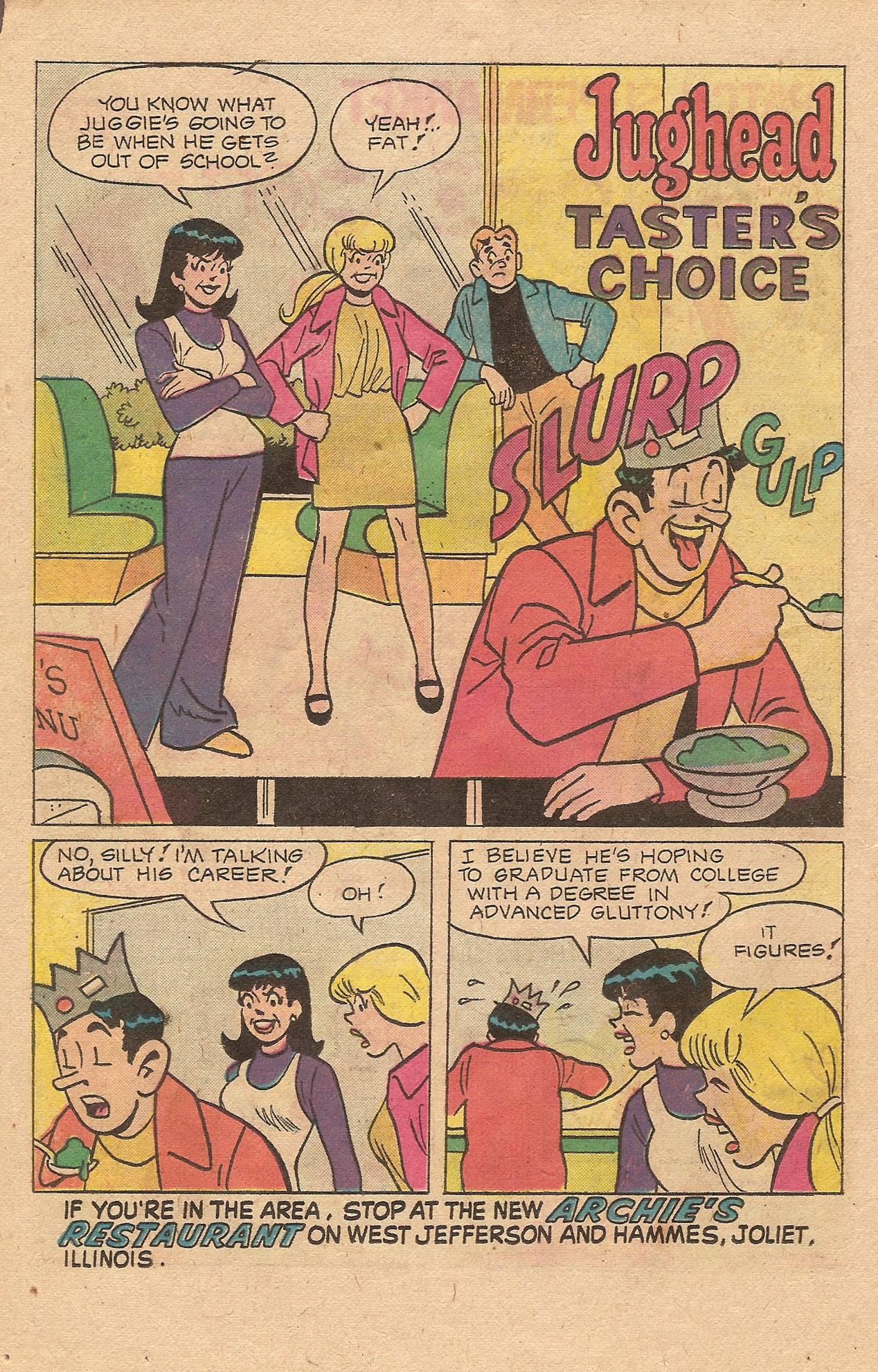 Read online Jughead (1965) comic -  Issue #241 - 14