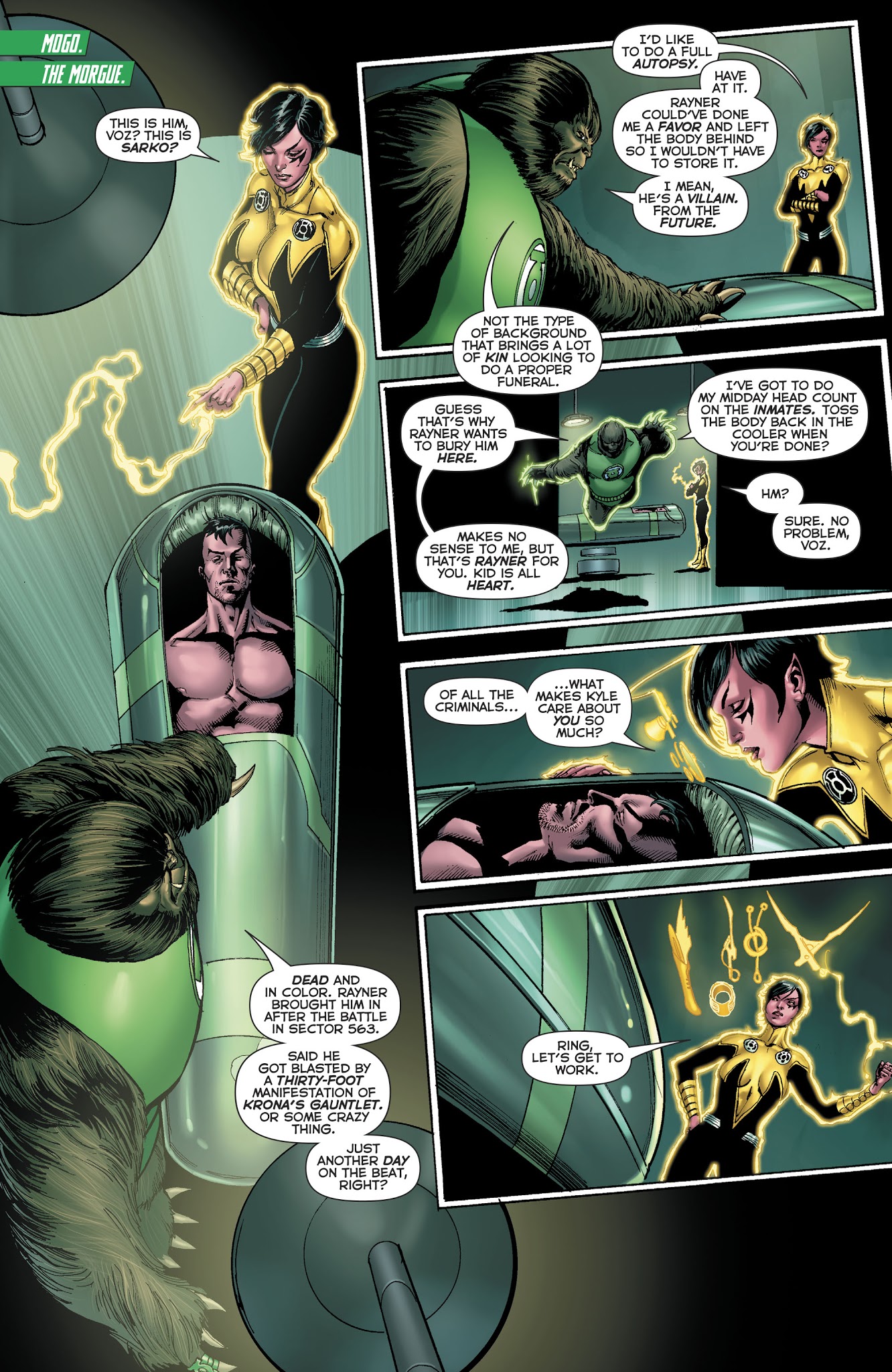 Read online Hal Jordan And The Green Lantern Corps comic -  Issue #23 - 16