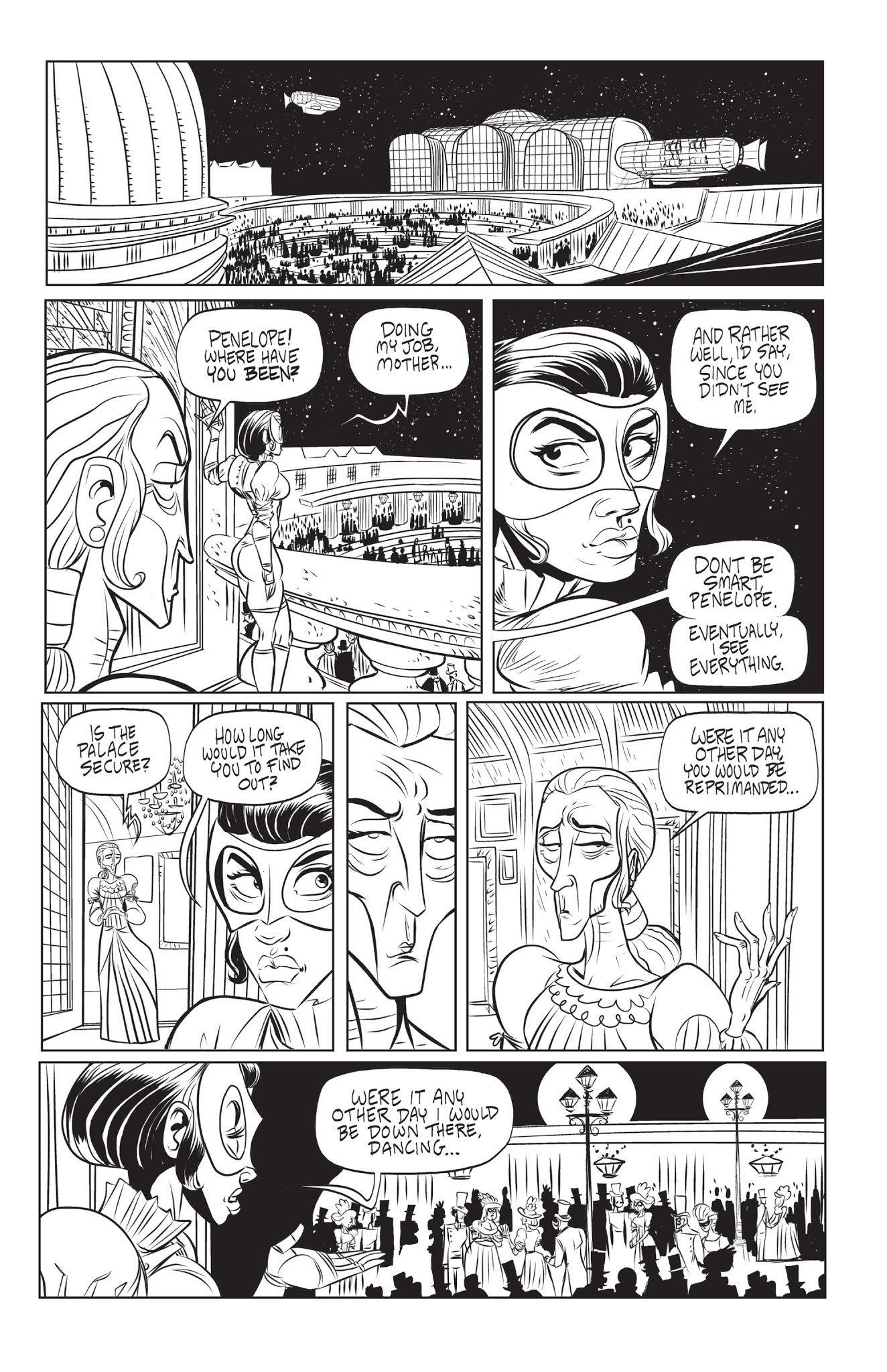 Read online Victorian Secret Agents: Owls of the Ironwork Isle comic -  Issue #1 - 4