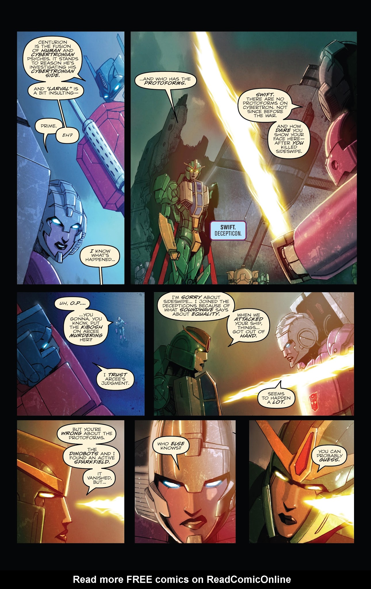 Read online Optimus Prime comic -  Issue #13 - 13