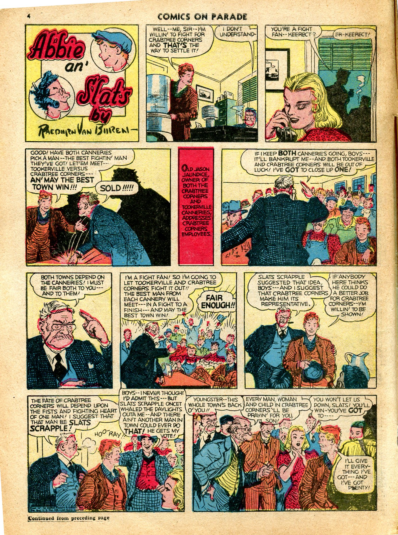 Read online Comics on Parade comic -  Issue #21 - 6