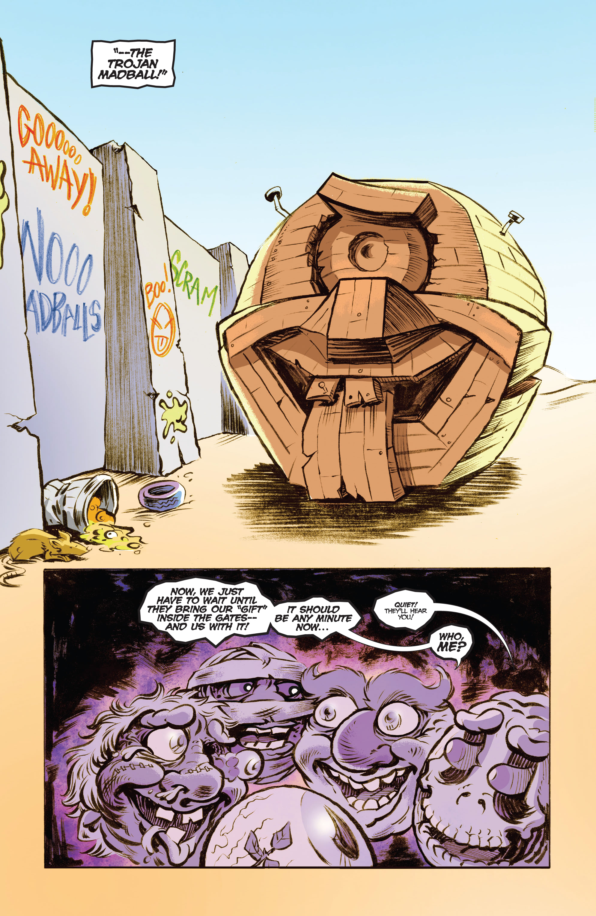 Read online Madballs vs Garbage Pail Kids – Time Again, Slime Again comic -  Issue #1 - 20