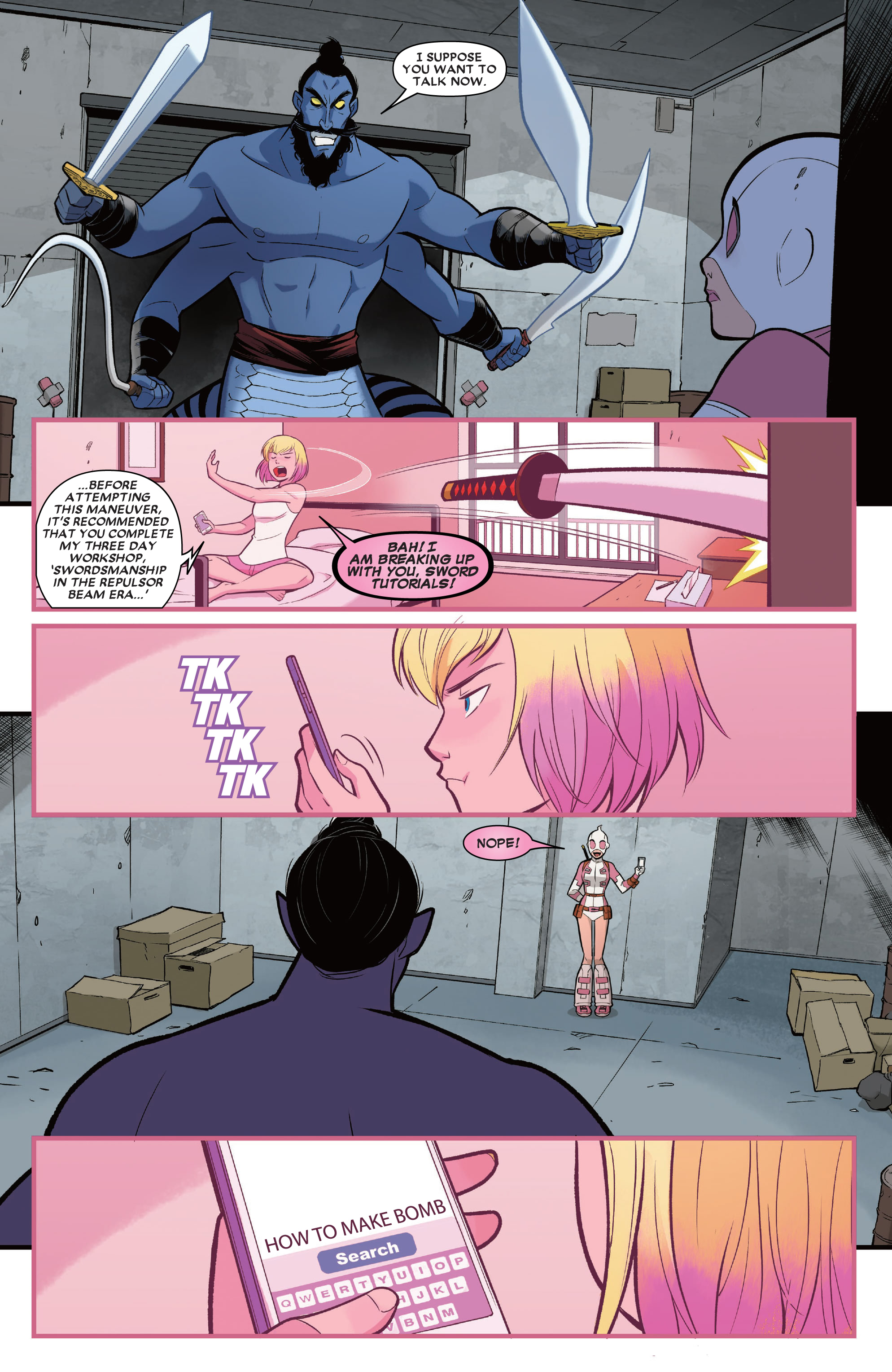 Read online Gwenpool Omnibus comic -  Issue # TPB (Part 1) - 44
