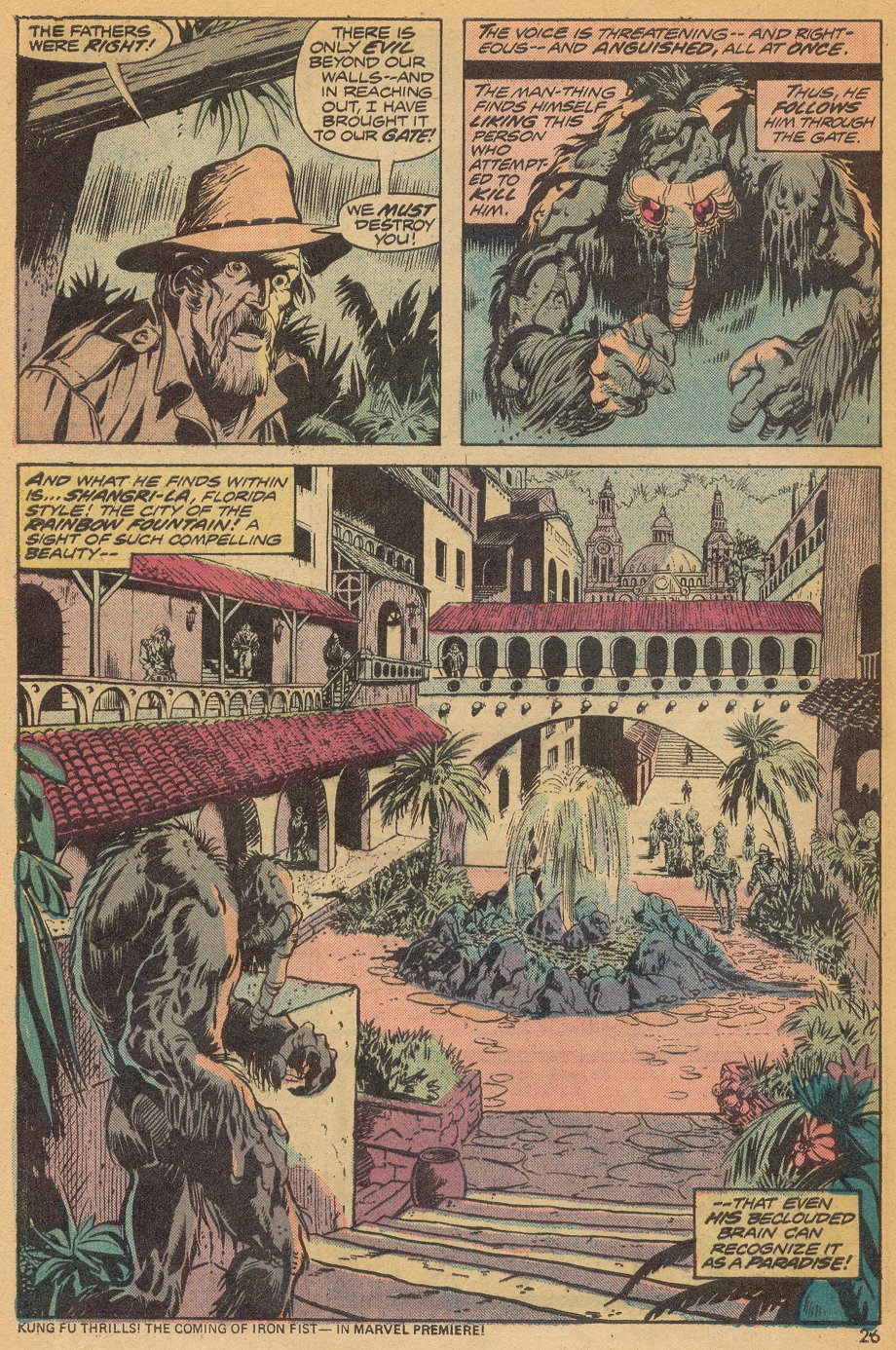 Read online Man-Thing (1974) comic -  Issue #7 - 18