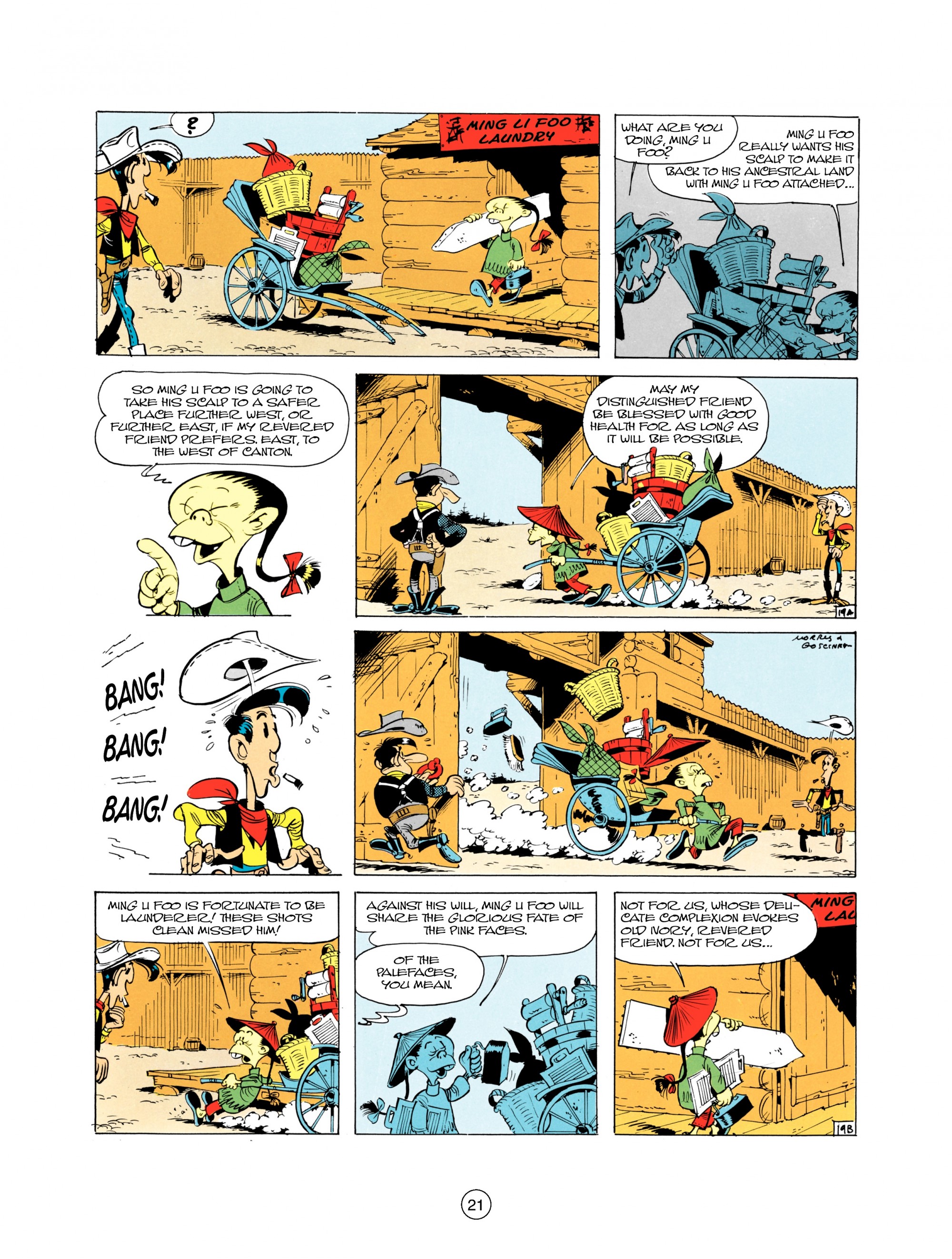 Read online A Lucky Luke Adventure comic -  Issue #21 - 21