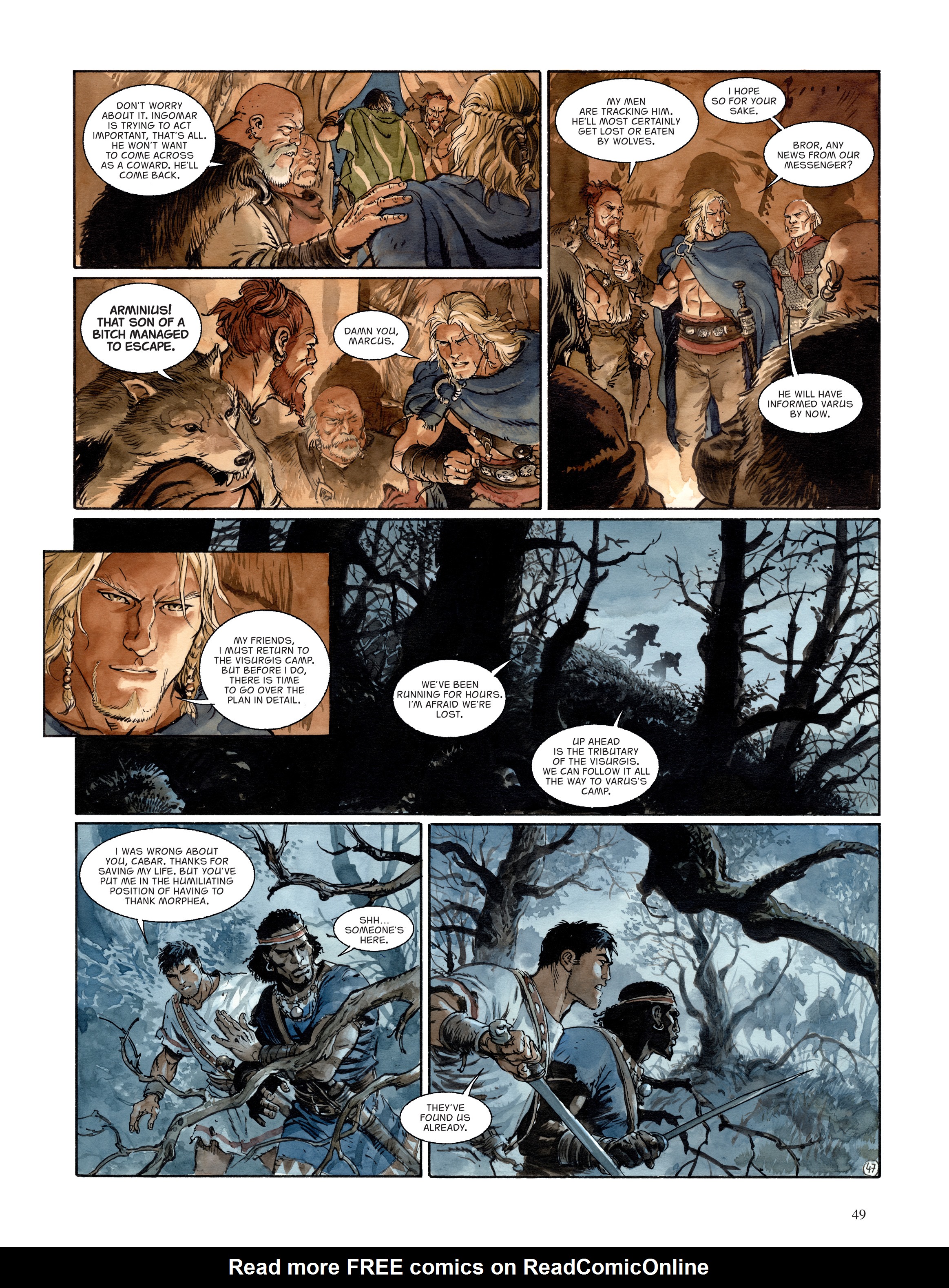 Read online The Eagles of Rome comic -  Issue # TPB 4 - 50