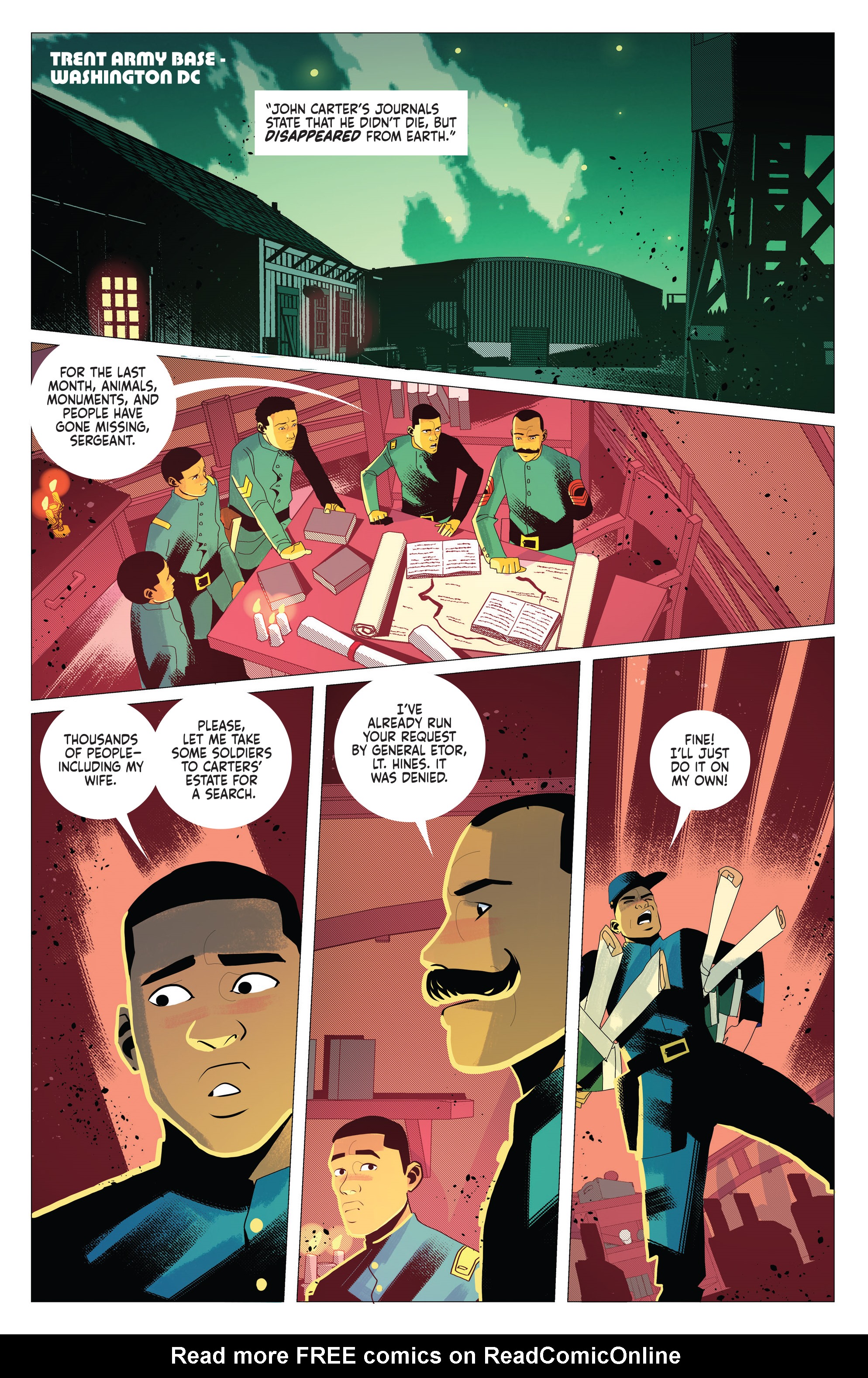 Read online John Carter of Mars comic -  Issue #1 - 7