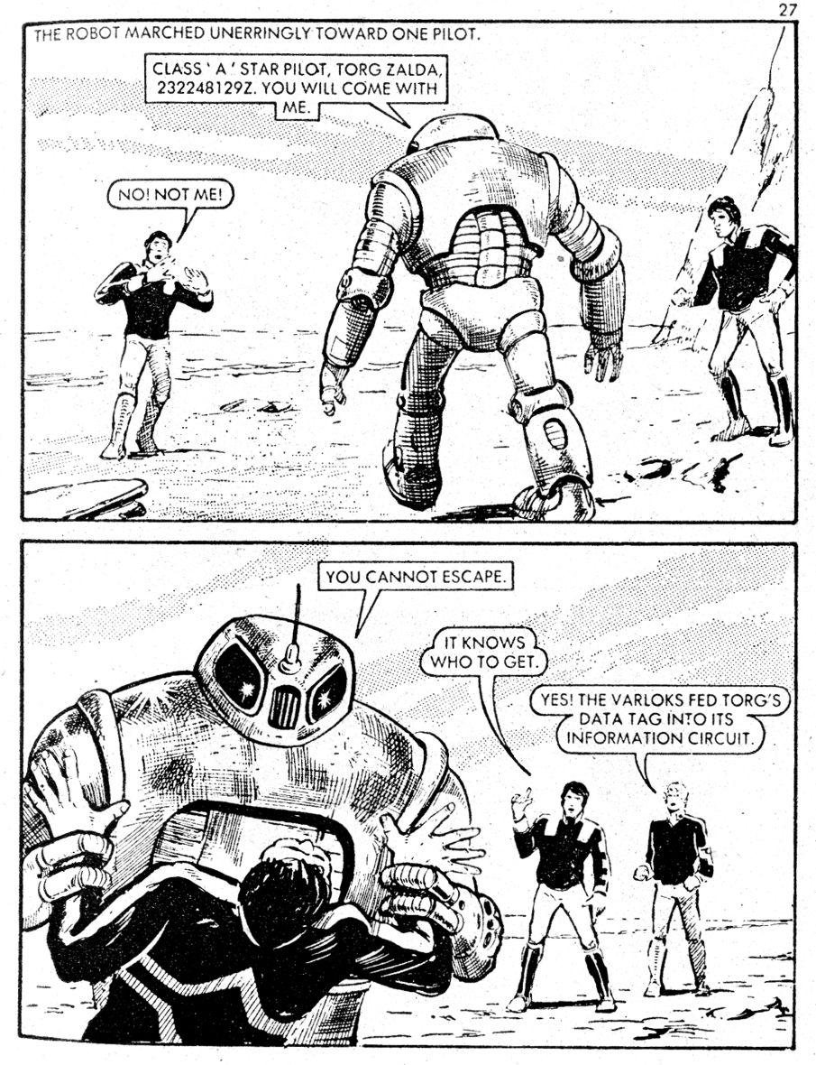 Read online Starblazer comic -  Issue #21 - 27