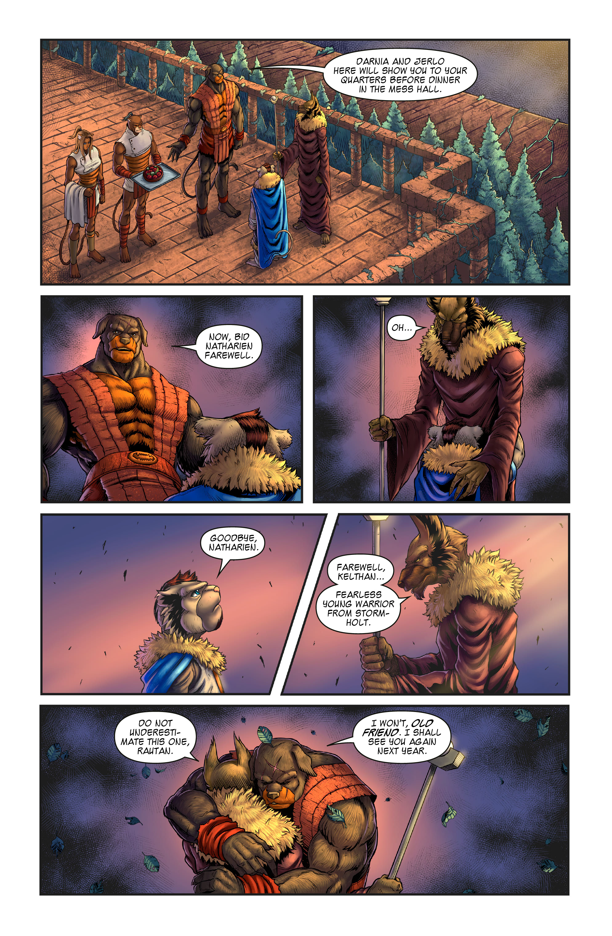 Read online Battlecats: Tales of Valderia comic -  Issue #3 - 8