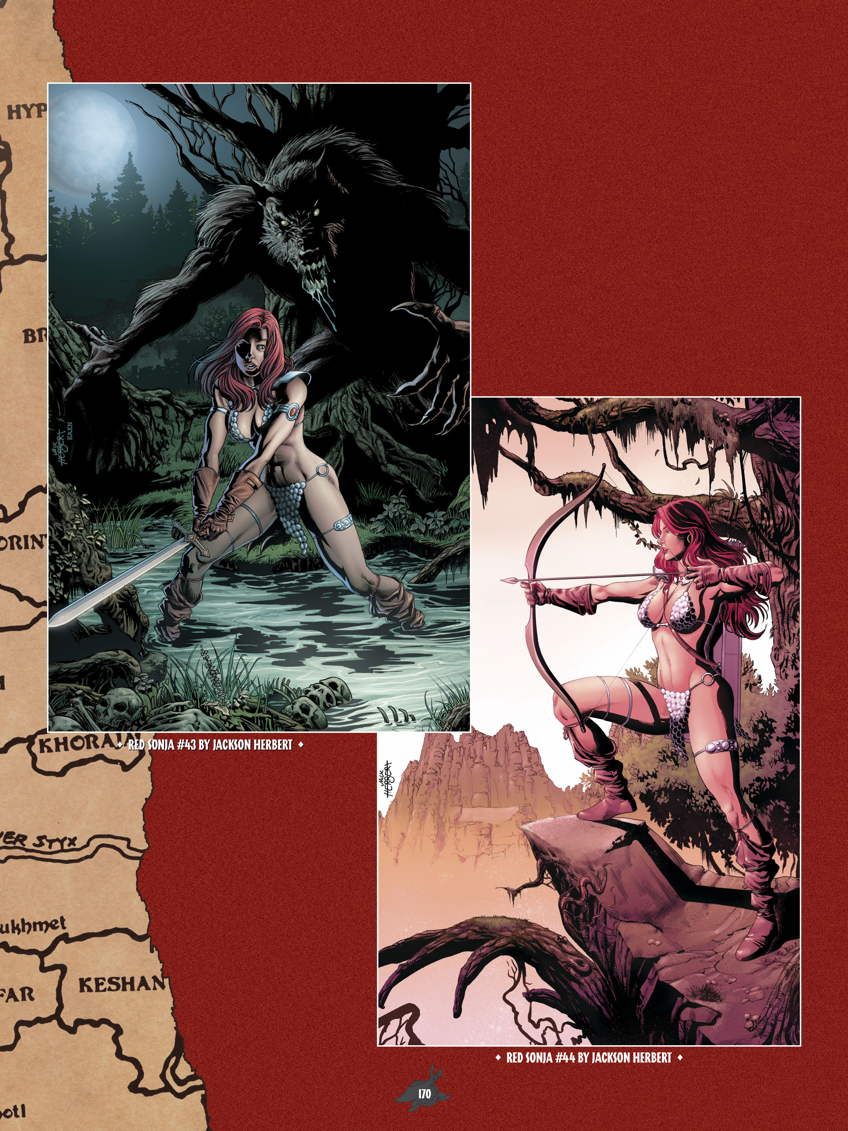 Read online The Art of Red Sonja comic -  Issue # TPB 1 (Part 2) - 63