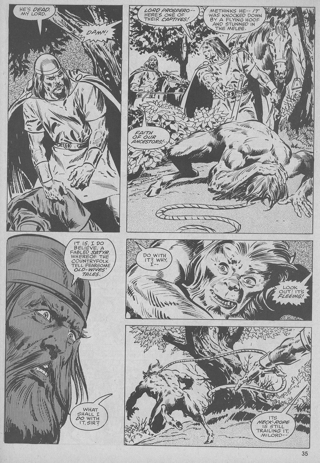 Read online The Savage Sword Of Conan comic -  Issue #51 - 35