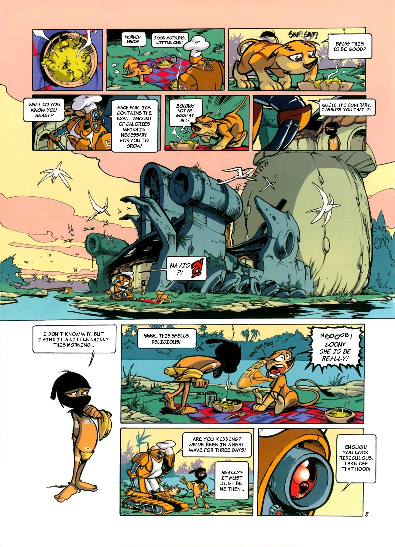 Read online Nävis comic -  Issue #3 - 12