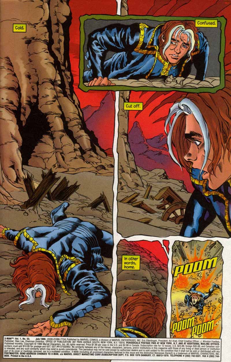 Read online X-Man comic -  Issue #53 - 2
