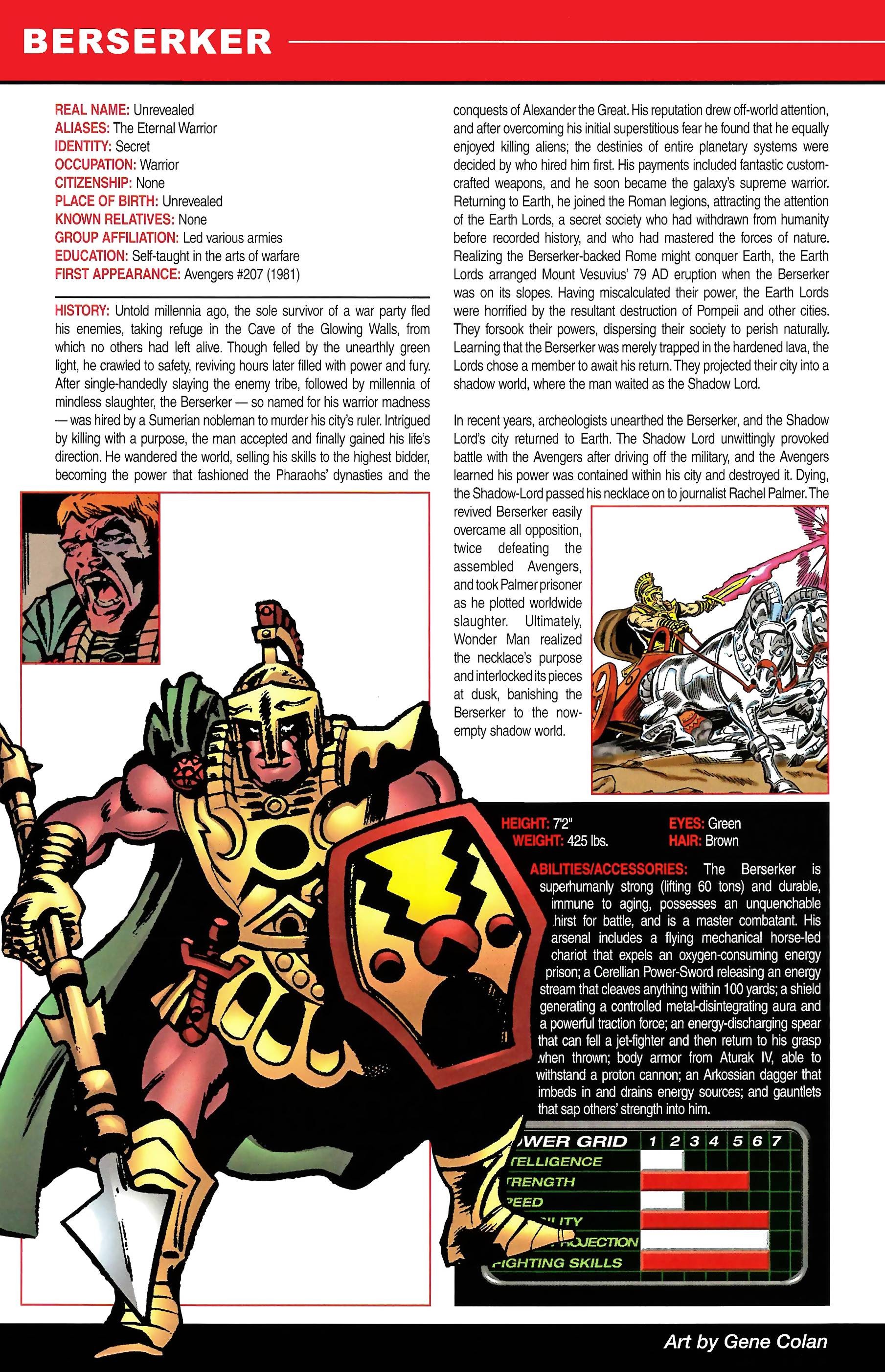 Read online Official Handbook of the Marvel Universe A to Z comic -  Issue # TPB 1 (Part 2) - 90