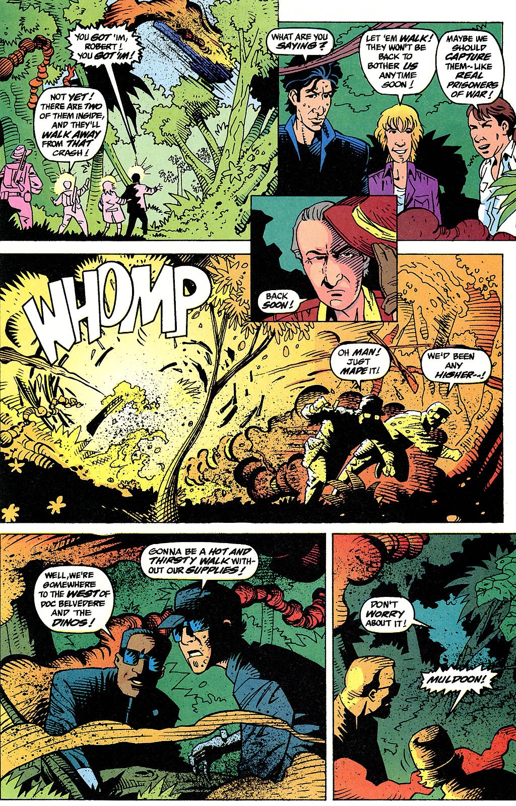 Read online Jurassic Park: Raptors Hijack comic -  Issue #2 - 23