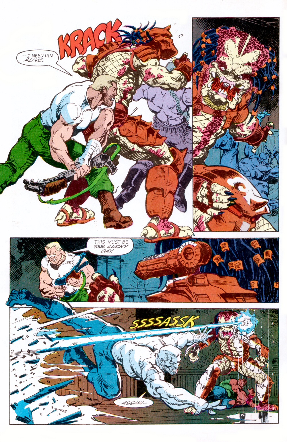 Read online Predator (1989) comic -  Issue #4 - 7