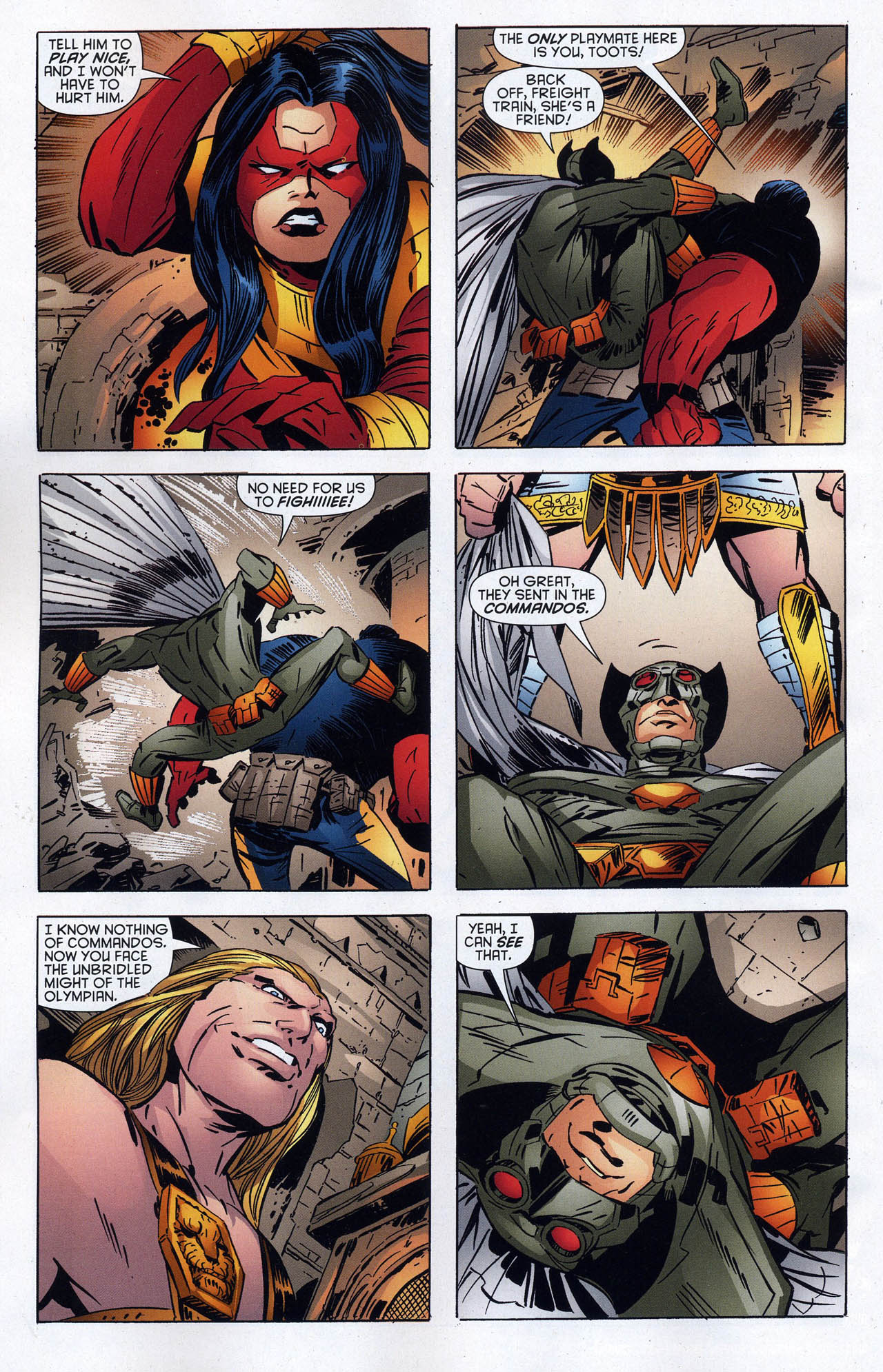 Read online The Outsiders (2009) comic -  Issue #38 - 23