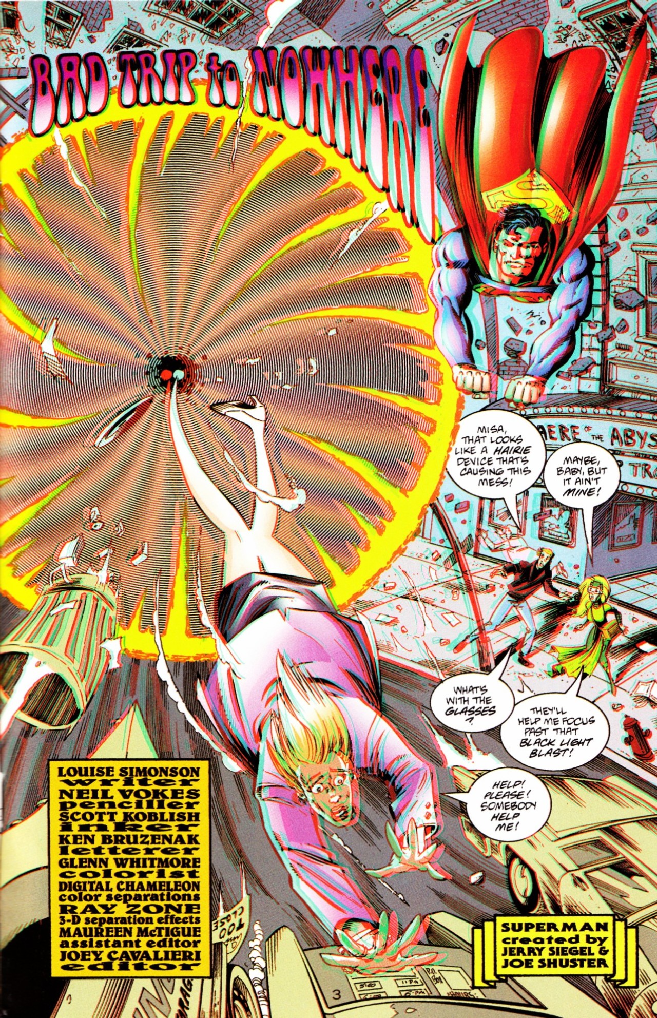 Read online Superman 3-D comic -  Issue # Full - 5