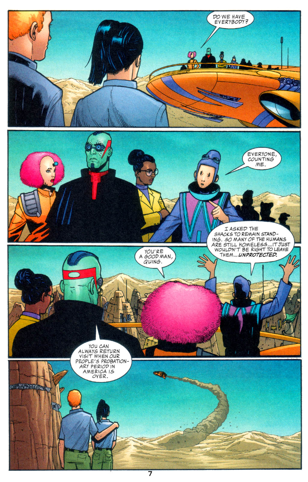 Read online Haven: The Broken City comic -  Issue #6 - 8