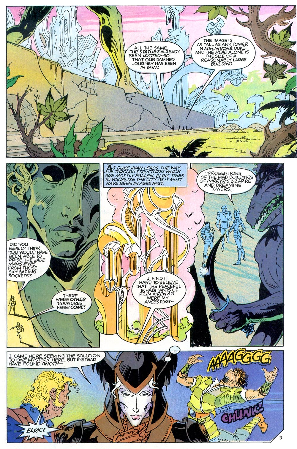 Read online Elric: Sailor on the Seas of Fate comic -  Issue #7 - 4