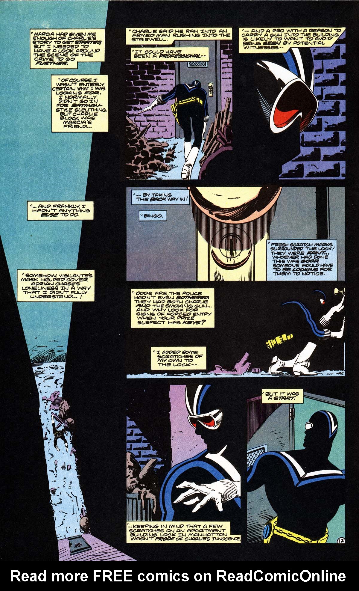 Read online Vigilante (1983) comic -  Issue # _Annual 1 - 14