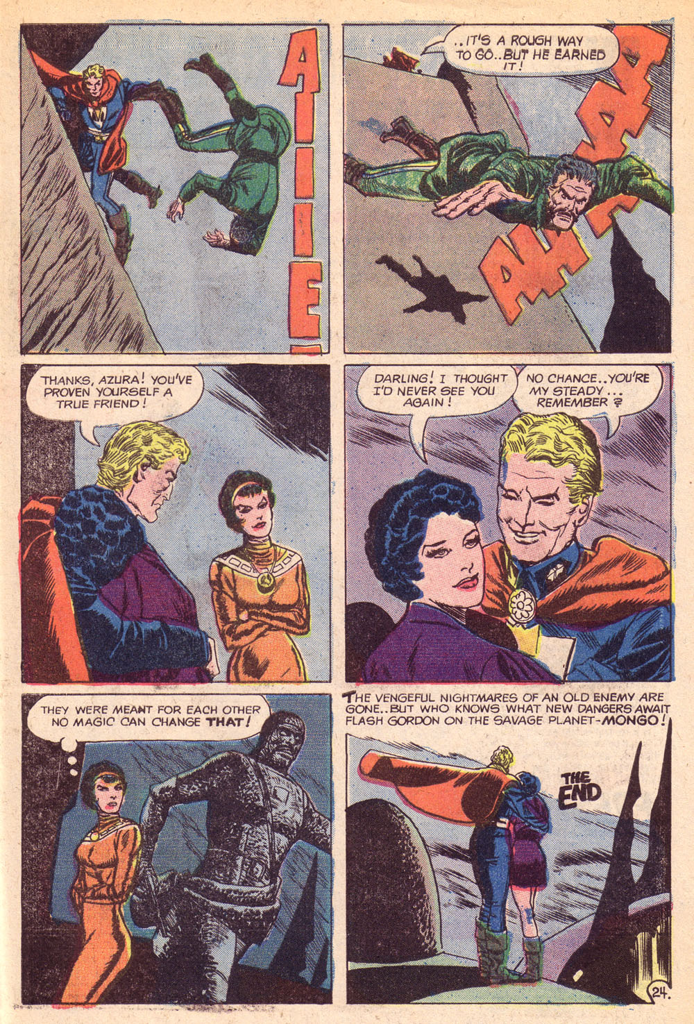 Read online Flash Gordon (1969) comic -  Issue #14 - 34