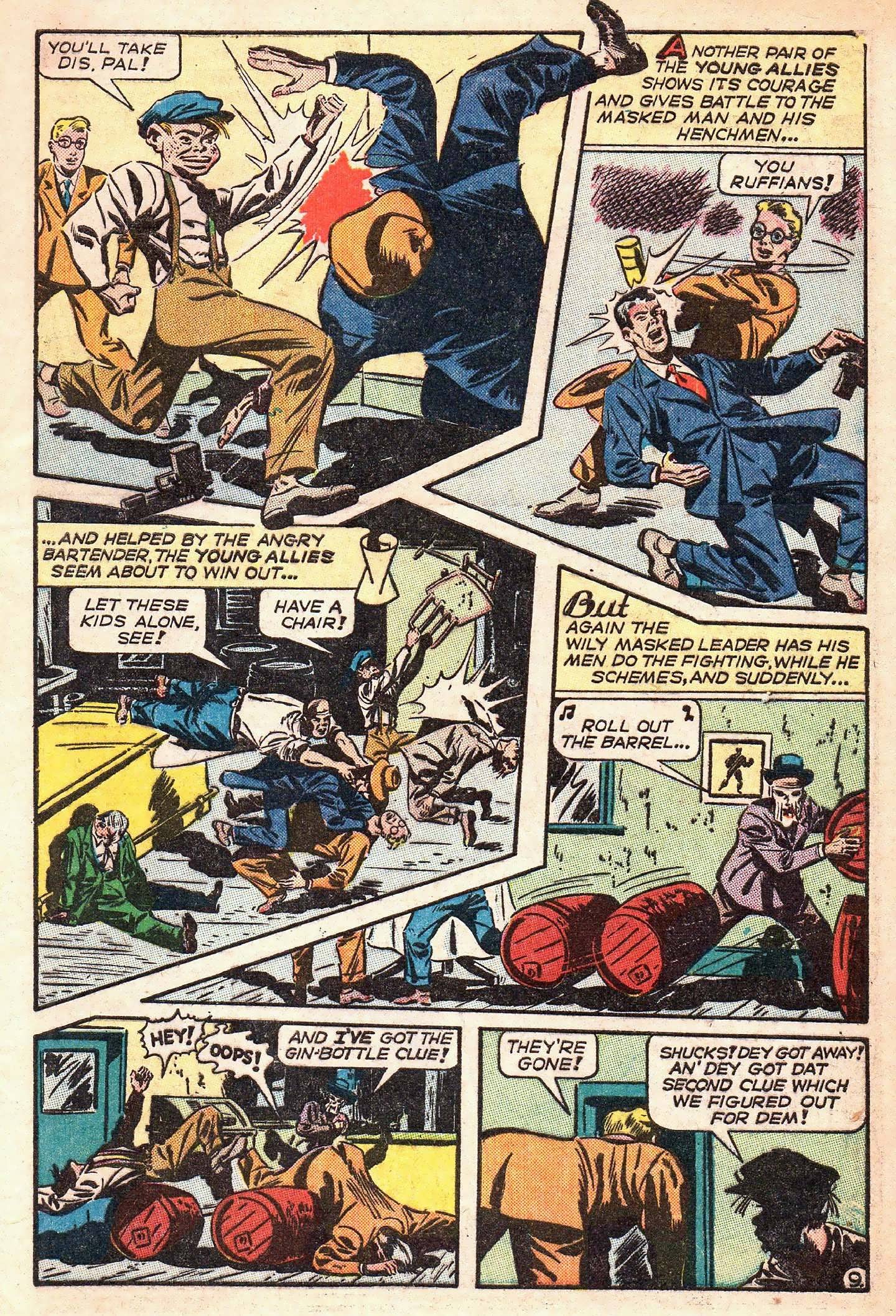 Read online Young Allies Comics comic -  Issue #19 - 11