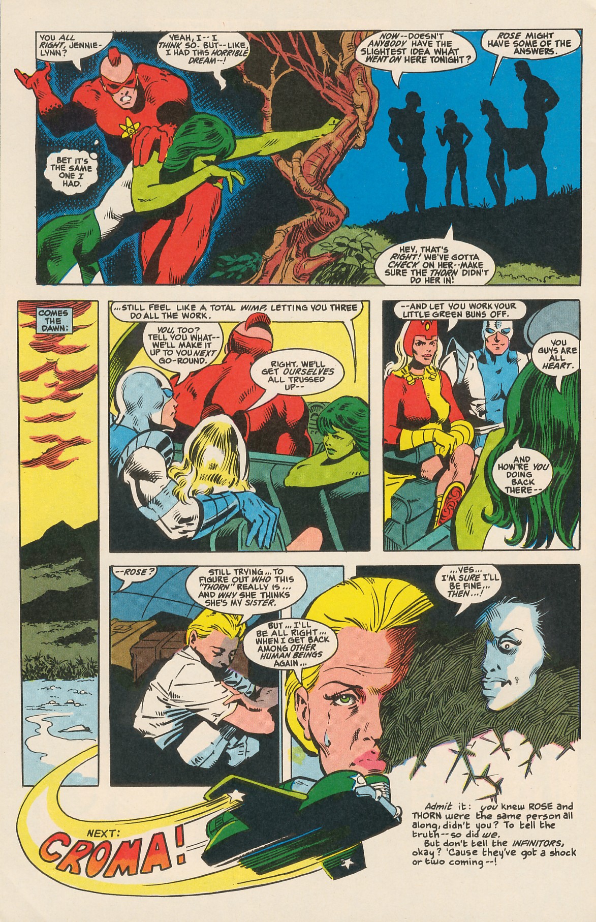 Read online Infinity Inc. (1984) comic -  Issue #13 - 32