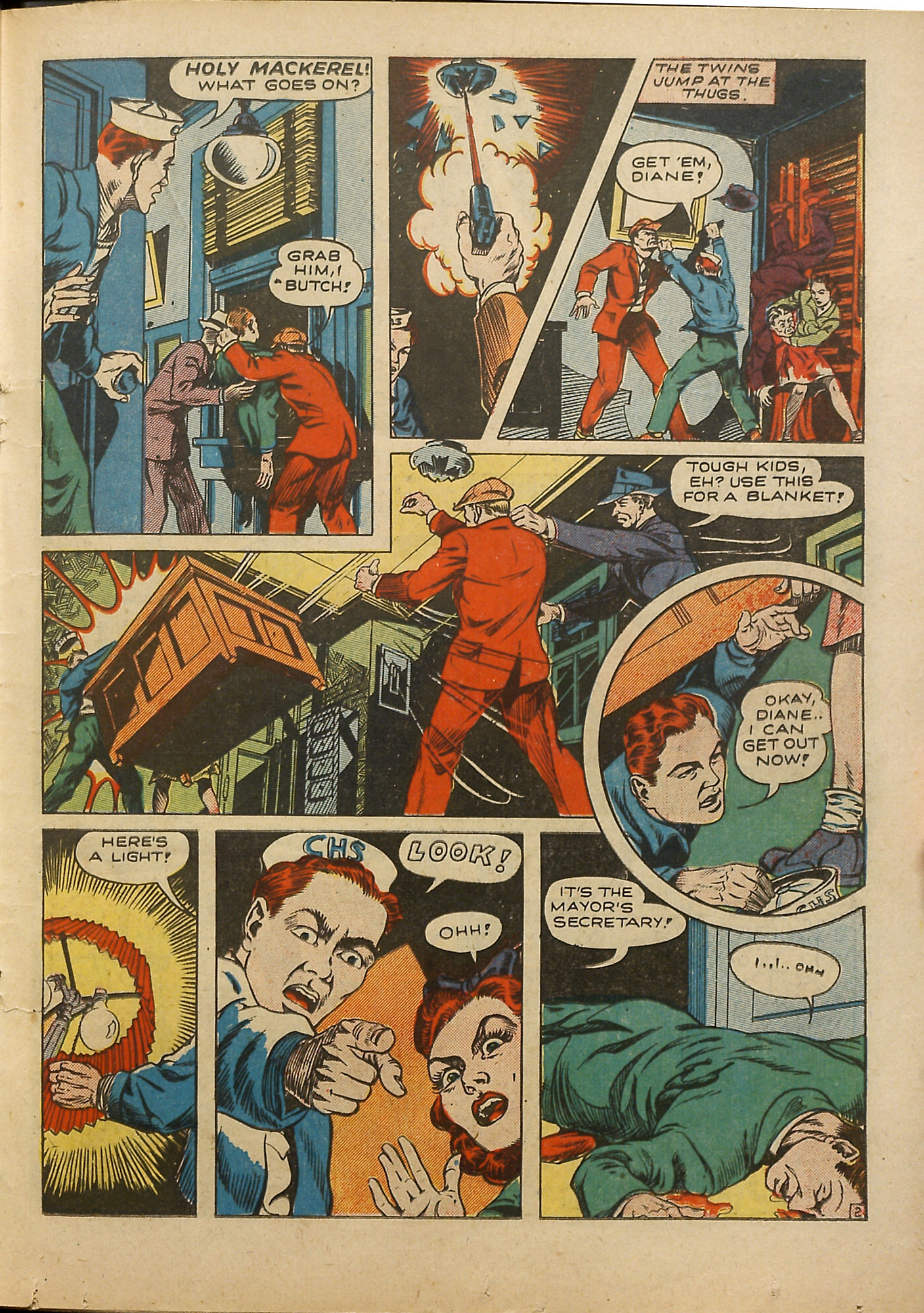 Read online Champ Comics comic -  Issue #22 - 36