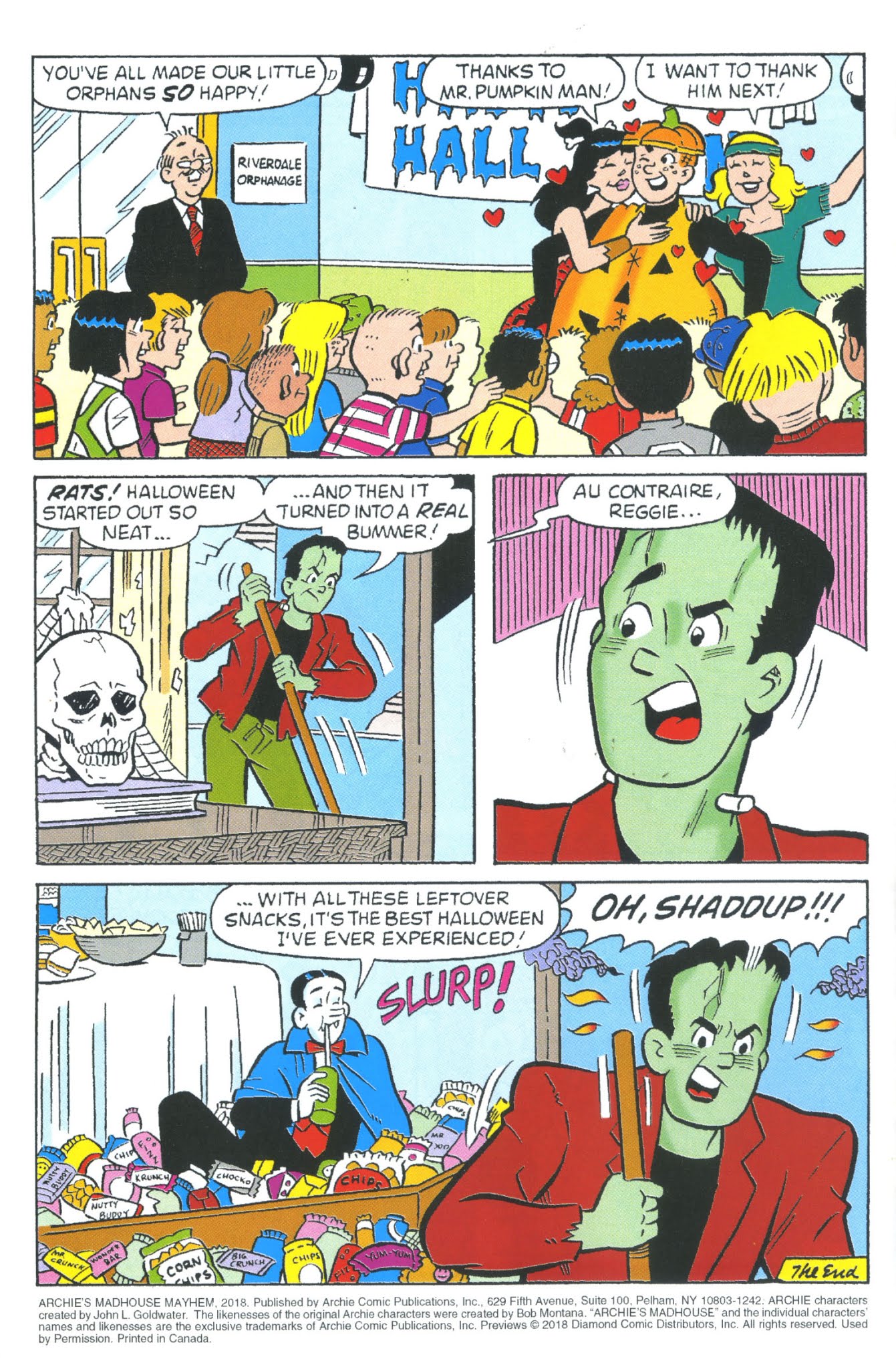 Read online Halloween Comic Fest 2018 comic -  Issue # Archie 's Mad-House Mayhem - 14