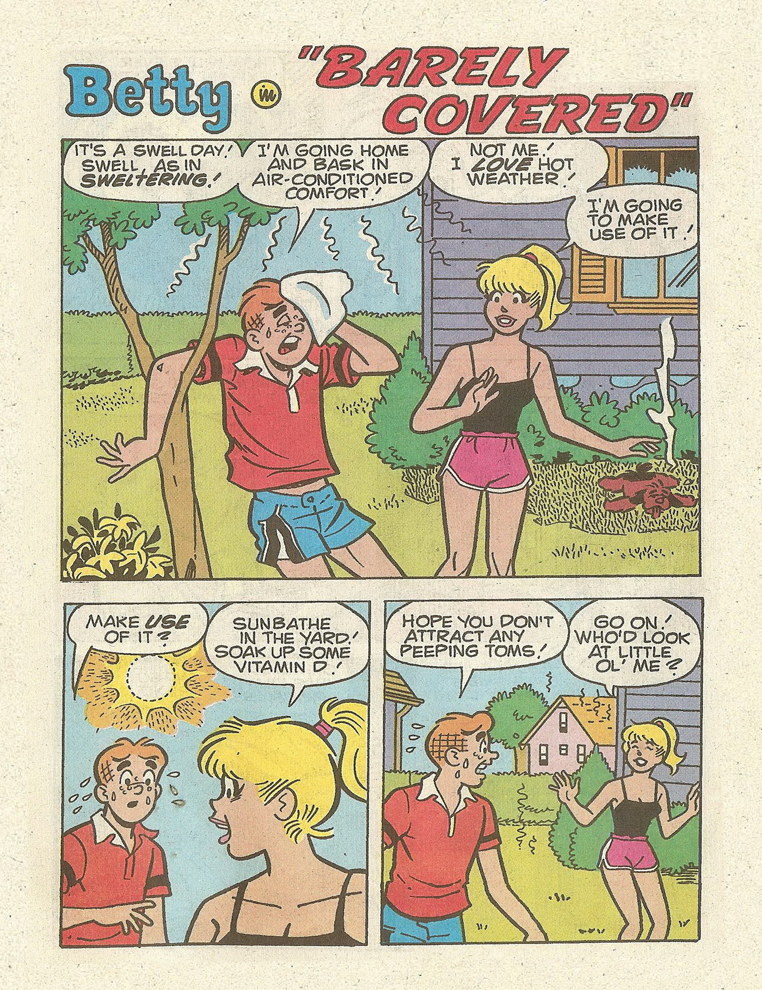 Read online Betty and Veronica Digest Magazine comic -  Issue #70 - 78