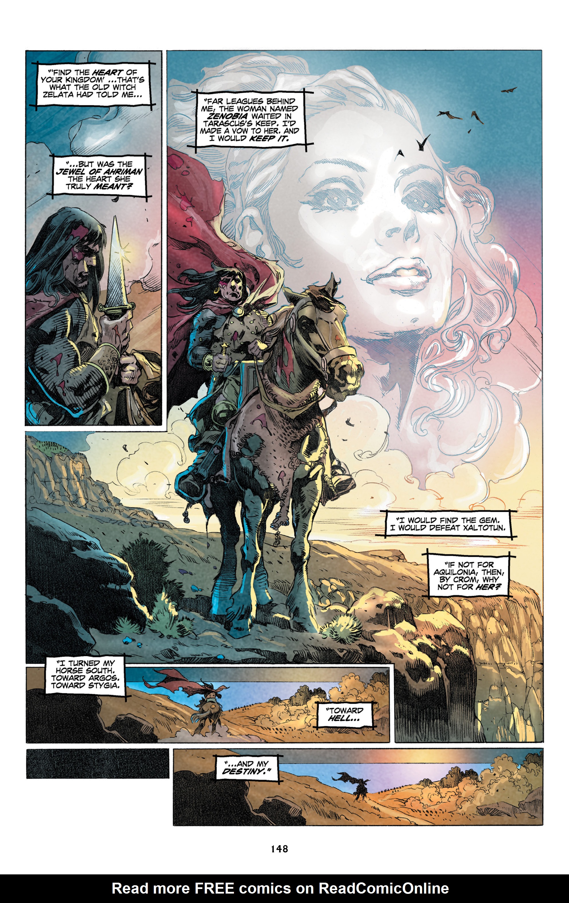 Read online King Conan: The Hour of the Dragon comic -  Issue # _TPB - 148