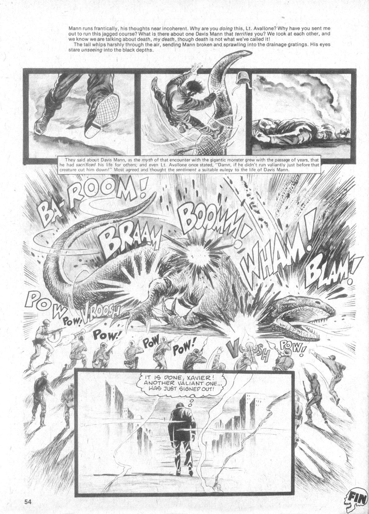 Read online Monsters Unleashed (1973) comic -  Issue #11 - 55