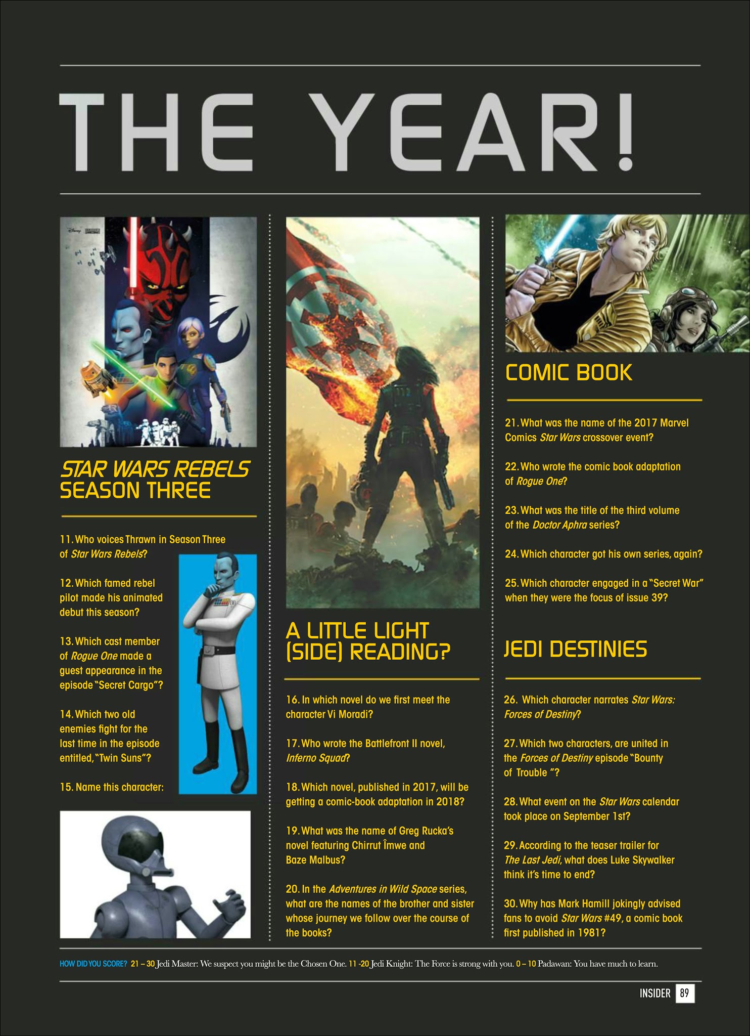 Read online Star Wars Insider 2018 Special Edition comic -  Issue # TPB - 89