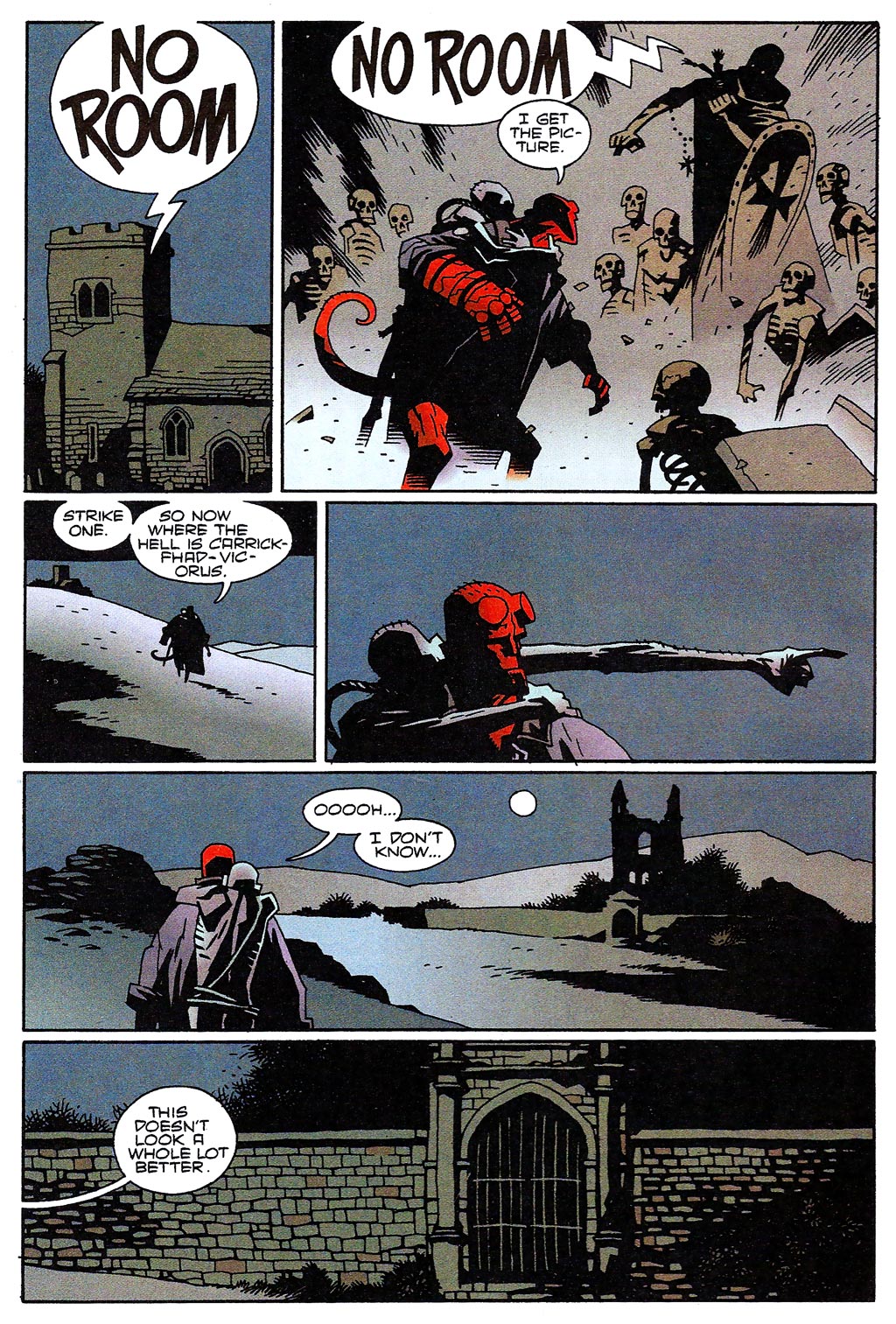 Read online Hellboy: The Corpse and the Iron Shoes comic -  Issue # Full - 12