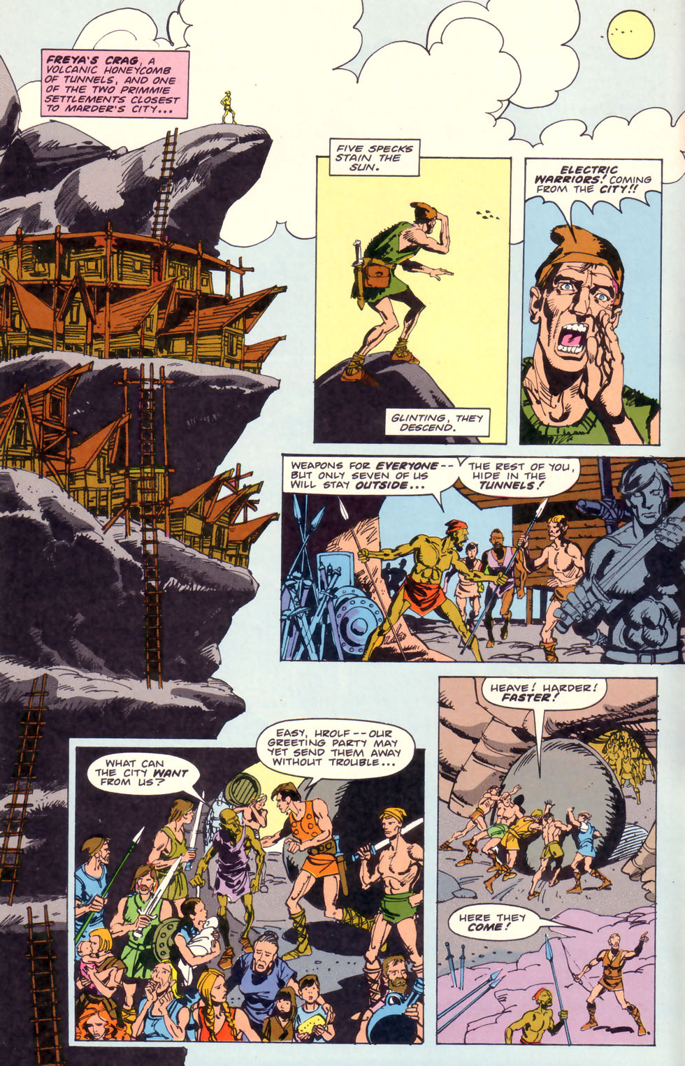 Read online Electric Warrior comic -  Issue #4 - 6