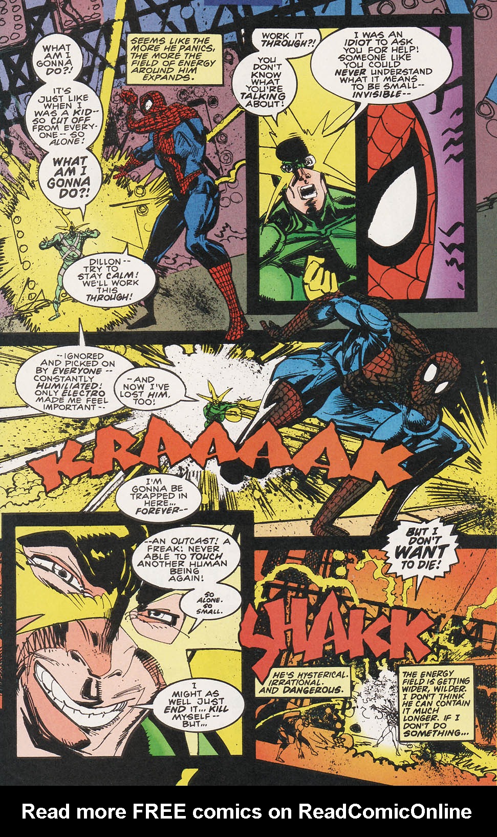 Read online Spider-Man (1990) comic -  Issue #40 - Light The Night Part 3 of 3 - 17