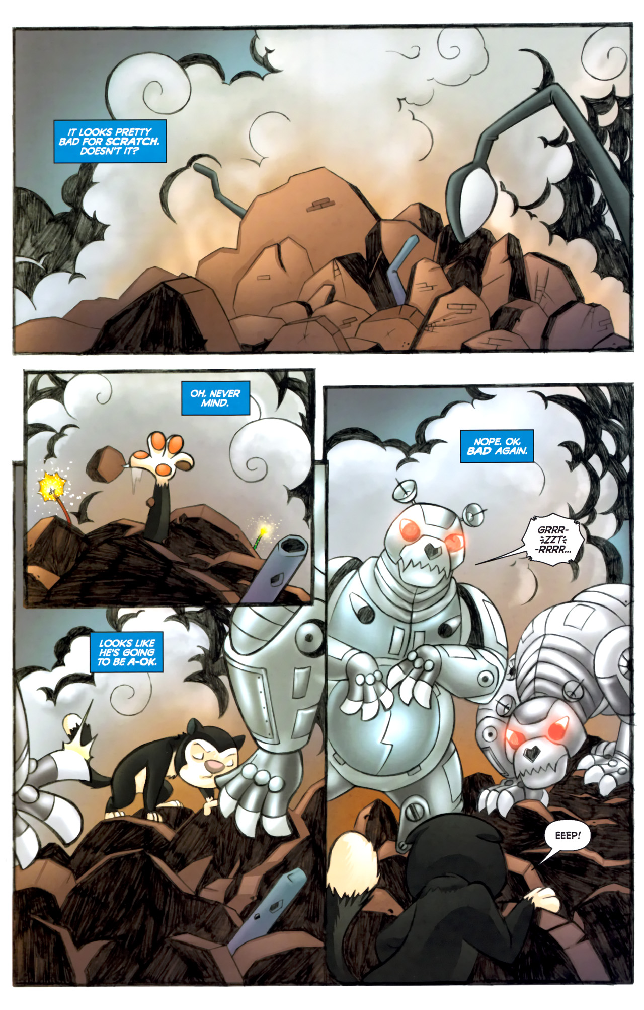 Read online Scratch9 comic -  Issue #1 - 17